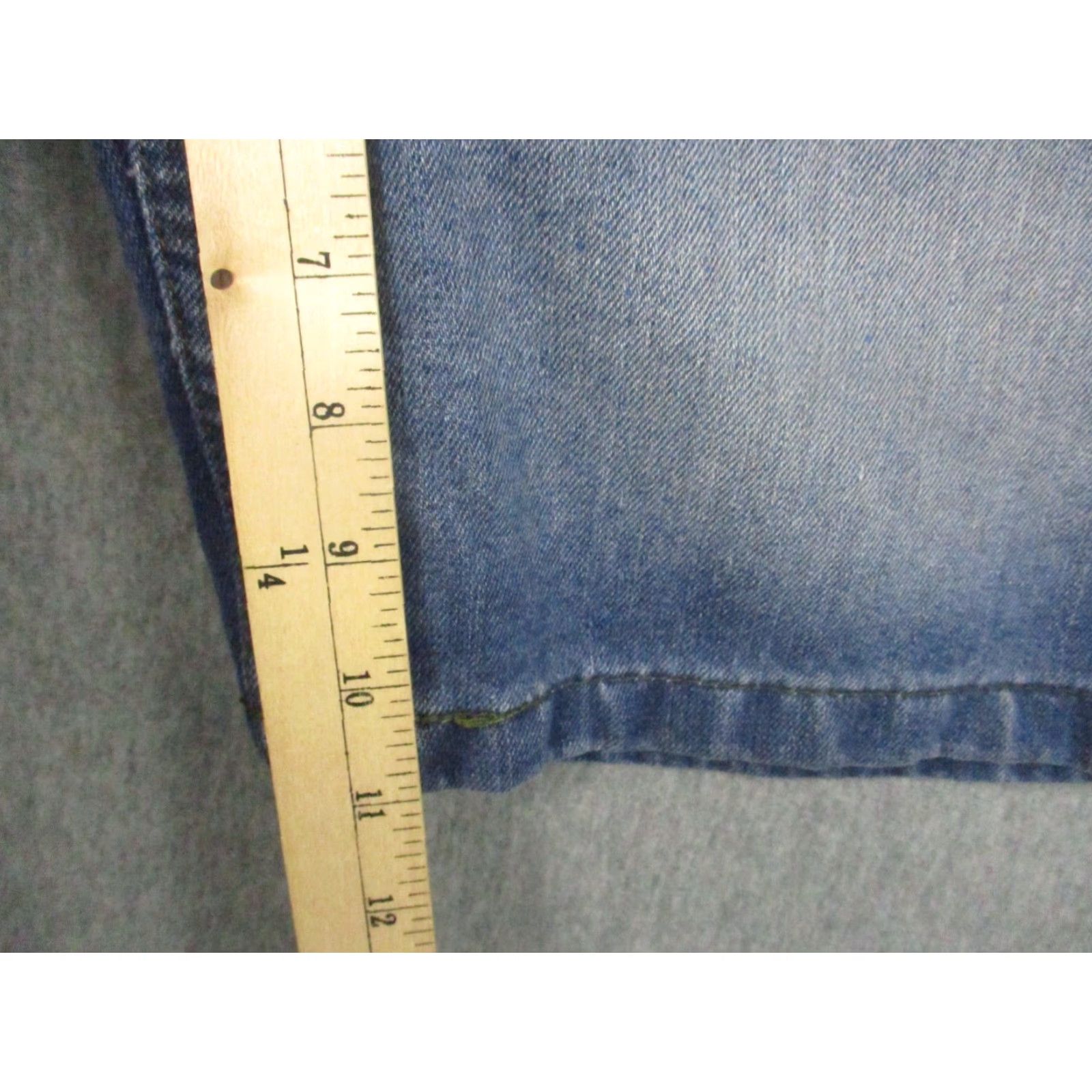 Vintage OT Revolution Jeans Shorts Denim 38 Wide Leg Camo Pockets Bermuda Bottoms 90s Mens Regular Blue Denim OT Revolution Size US 38 / EU 54 - 5 Thumbnail