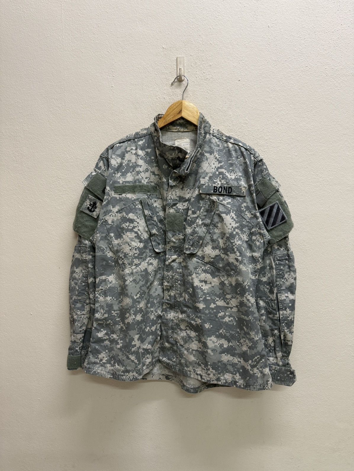 Vintage Vintage US AIRFORCE COAT,ARMY COMBAT UNIFORM ZIP UP Size US M / EU 48-50 / 2 - 17 Thumbnail
