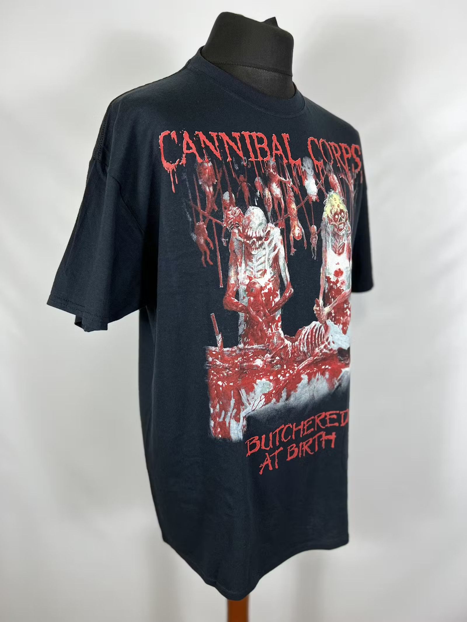Band Tees Cannibal Corpse “Butchered at Bird” tee Size US XL / EU 56 / 4 - 2 Thumbnail