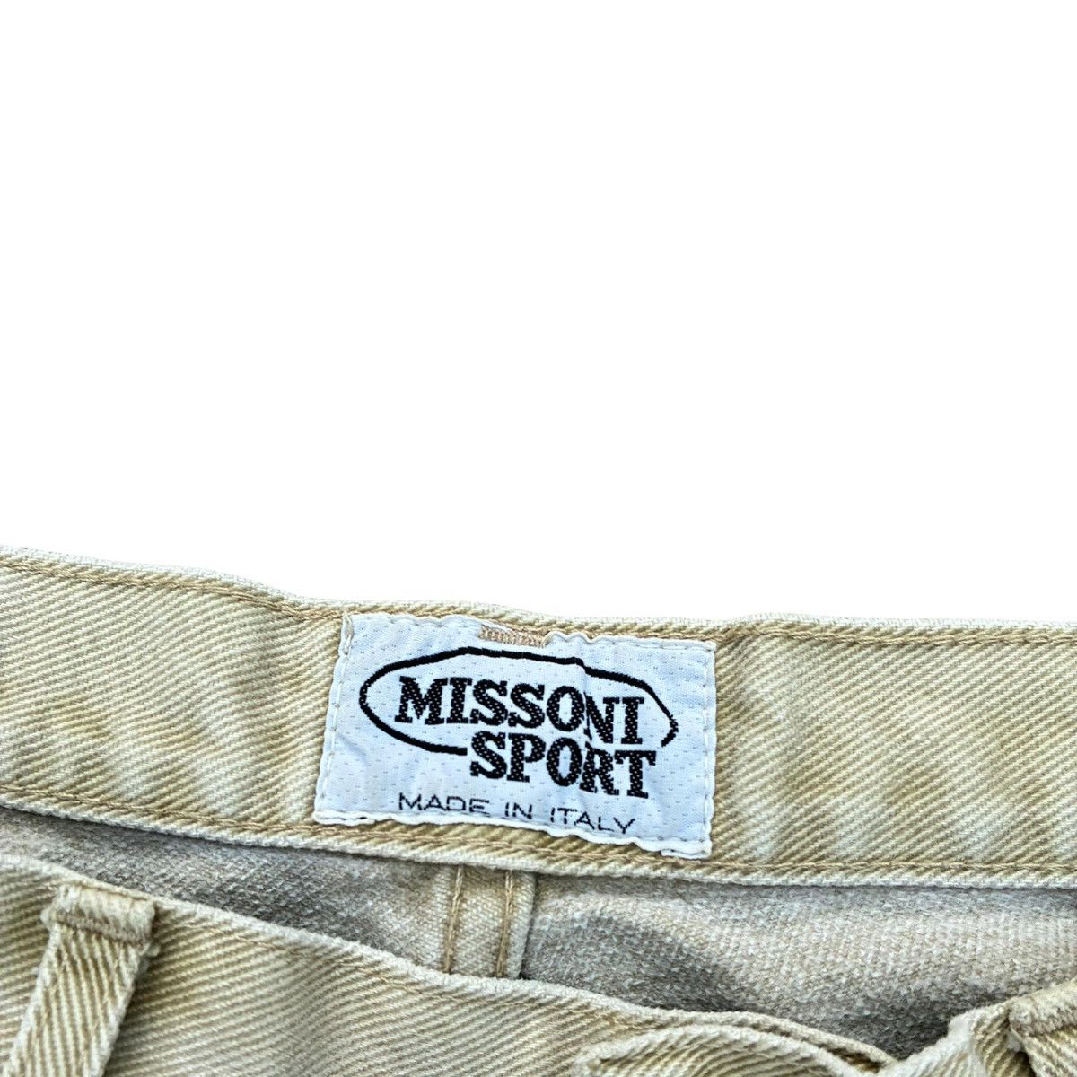 Missoni Vintage 90s Missoni Sport Straight Leg Denim Jeans Size US 32 / EU 48 - 3 Thumbnail