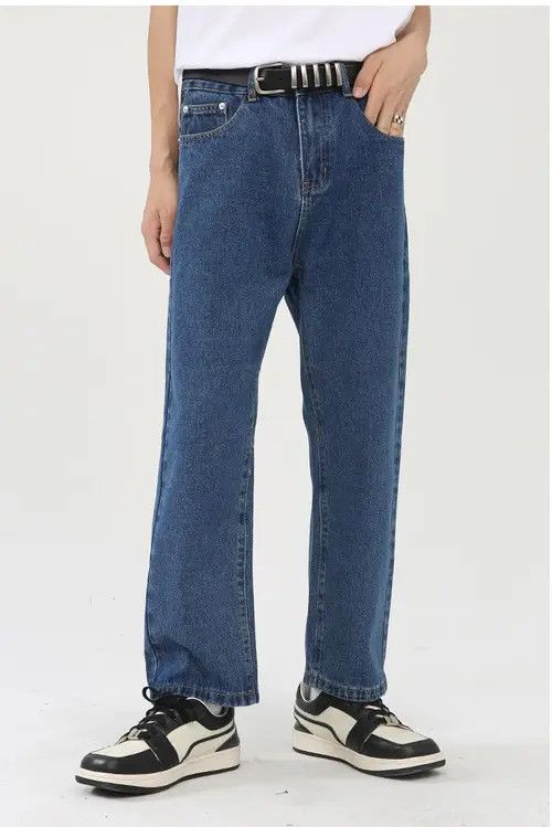Other Blue trendy casual straight jeans Size US 32 / EU 48 - 6 Thumbnail