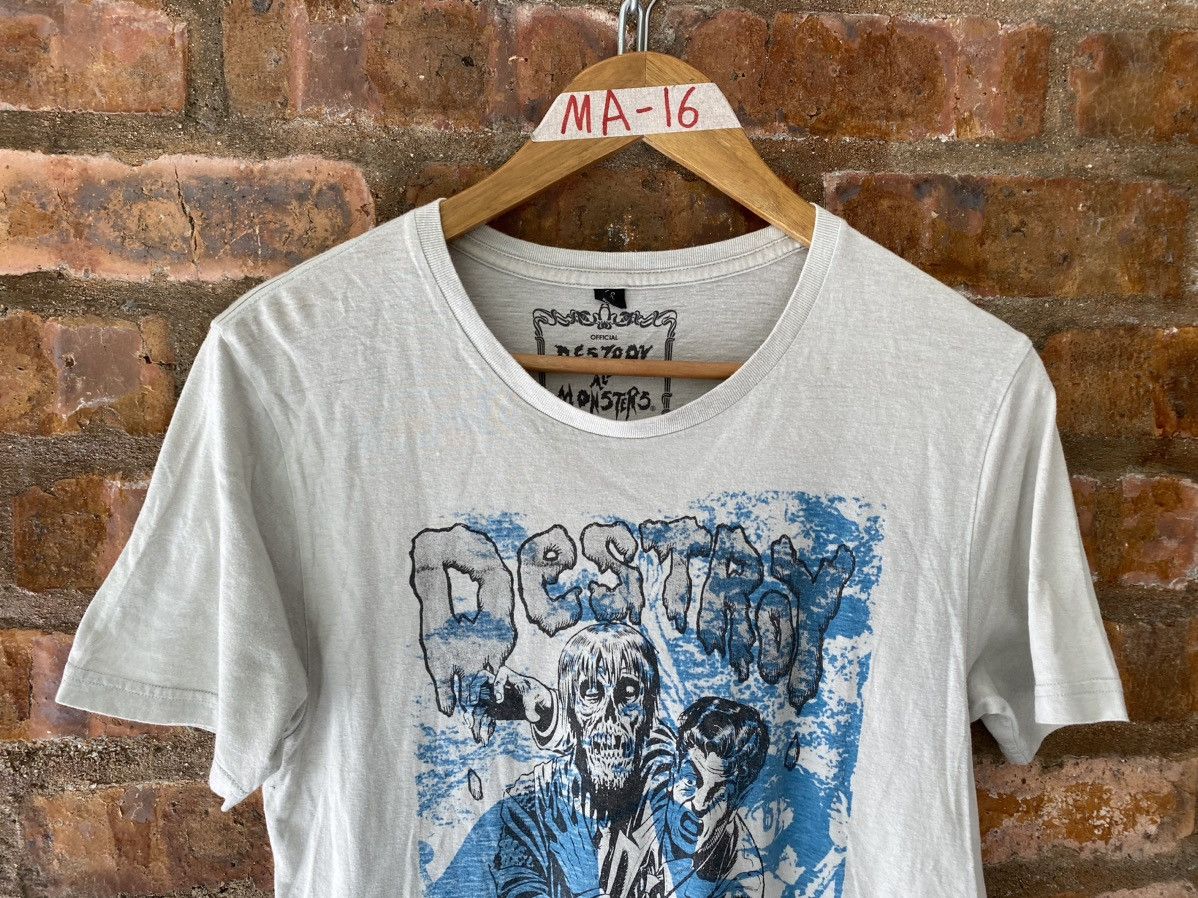 Hysteric Glamour 🔥SS06 Hysteric x Destroy all monster tee Size US S / EU 44-46 / 1 - 3 Thumbnail