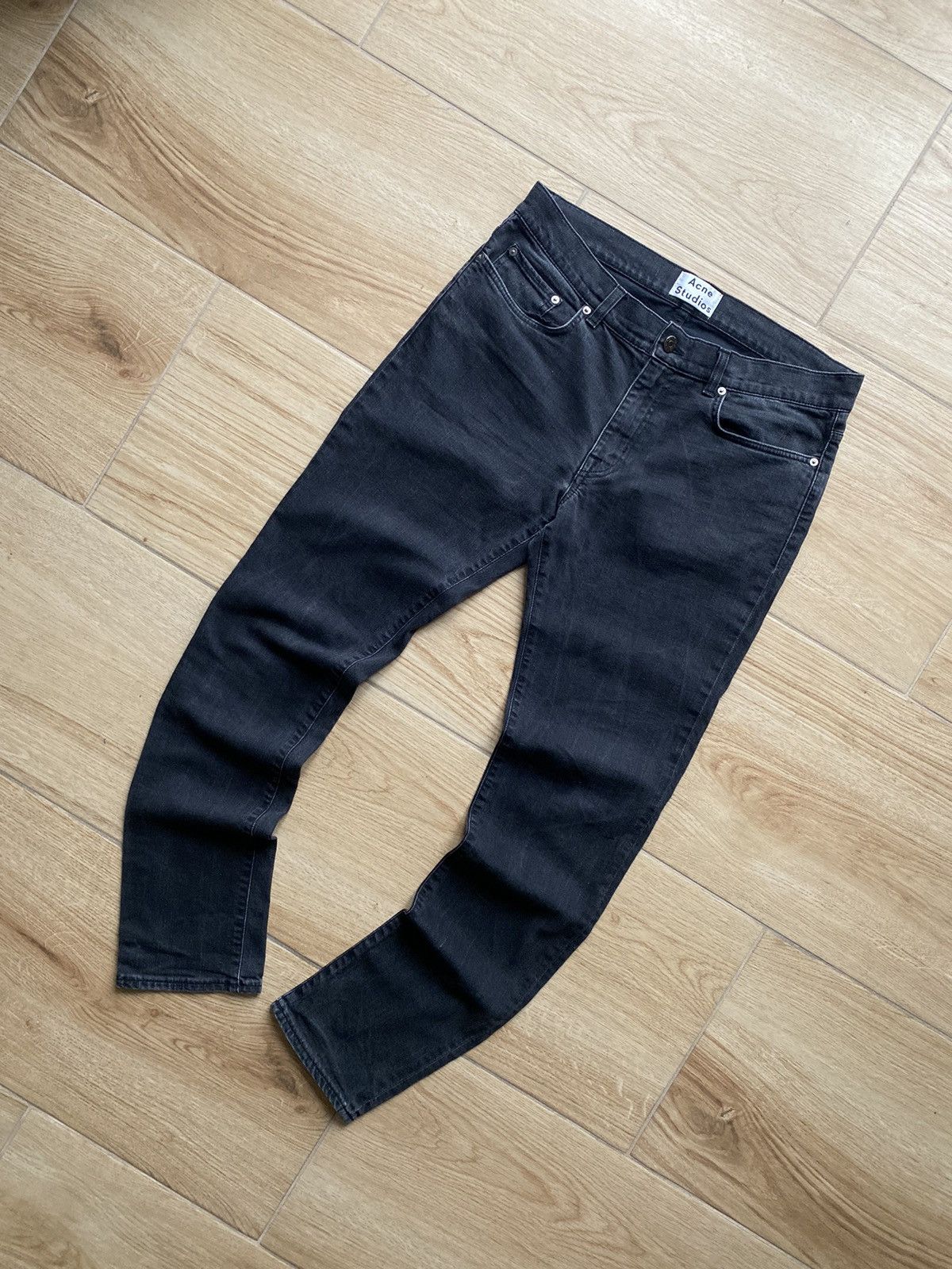 Acne Studios Acne Studios Thin Used Cash Jeans Size US 32 / EU 48 - 6 Thumbnail