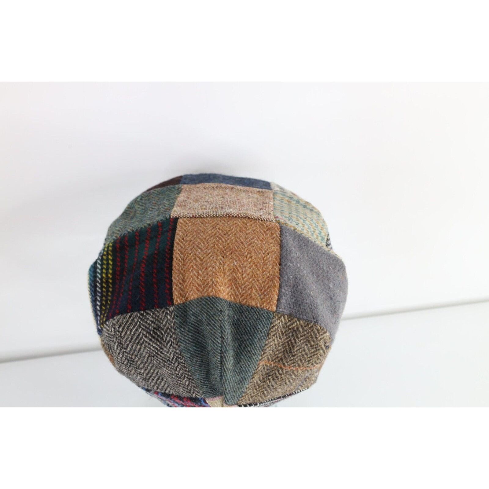 Vintage Vintage 70s Streetwear Irish Rainbow Patchwork Newsboy Hat Size ONE SIZE - 5 Thumbnail