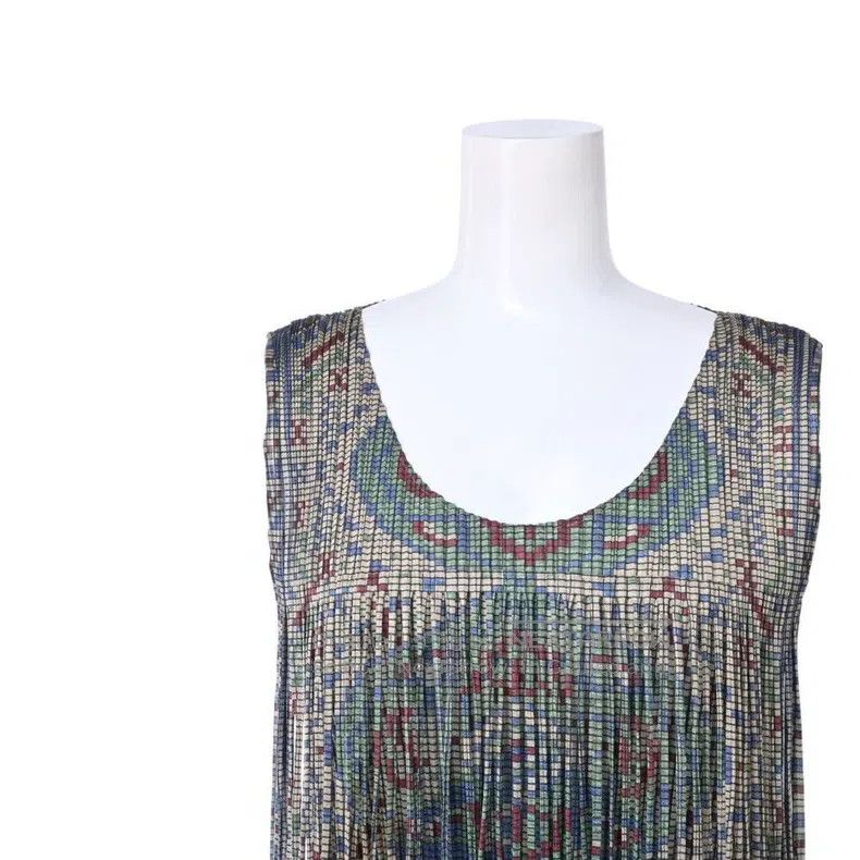 Issey Miyake Issey Miyake Color-block Dress Size M / US 6-8 / IT 42-44 - 4 Thumbnail