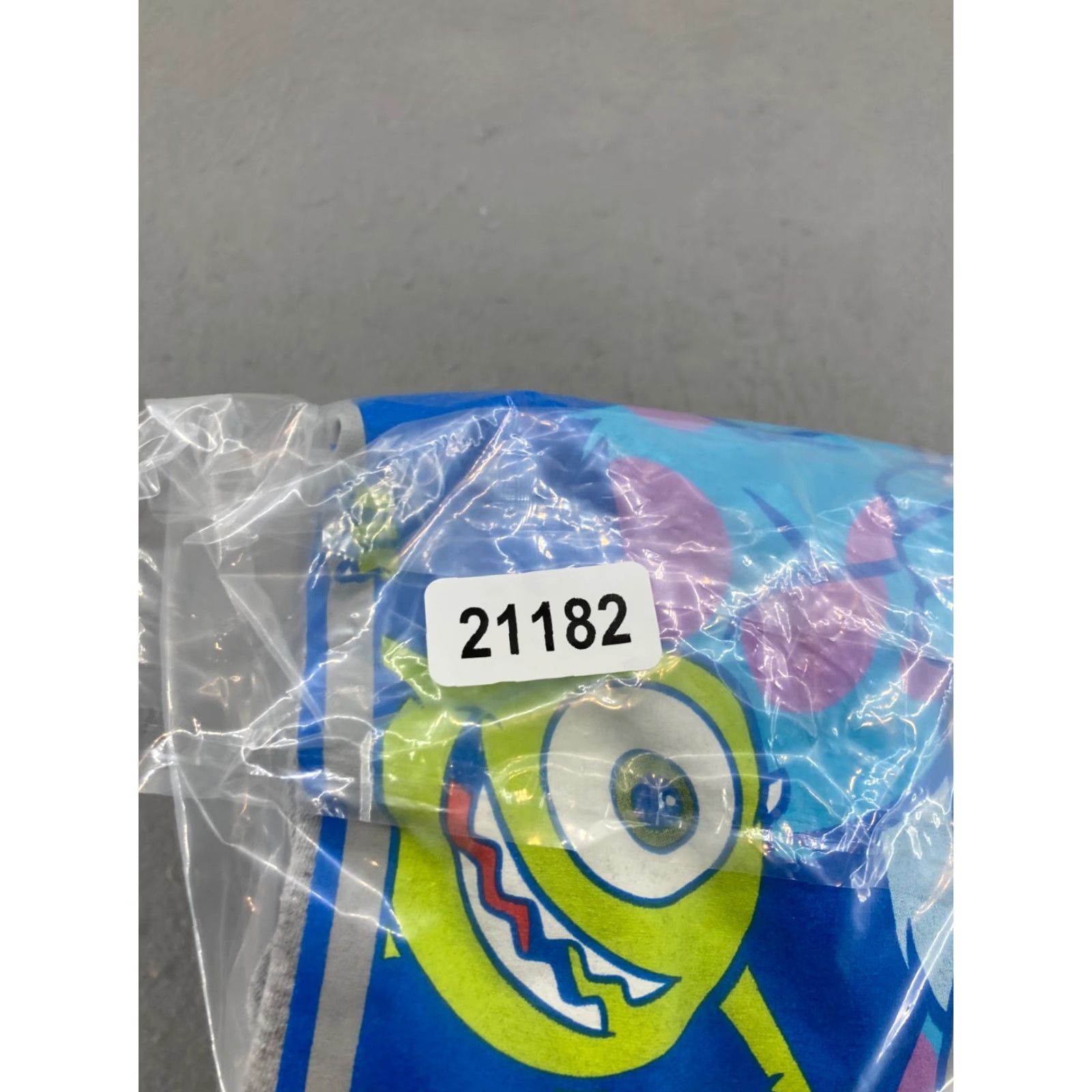 Disney Pixar Monsters Inc TShirt Mens XL Gray Crew Neck Cotton Blend Short Sleeve Graphic Print - 650 Size US XL / EU 56 / 4 - 7 Thumbnail