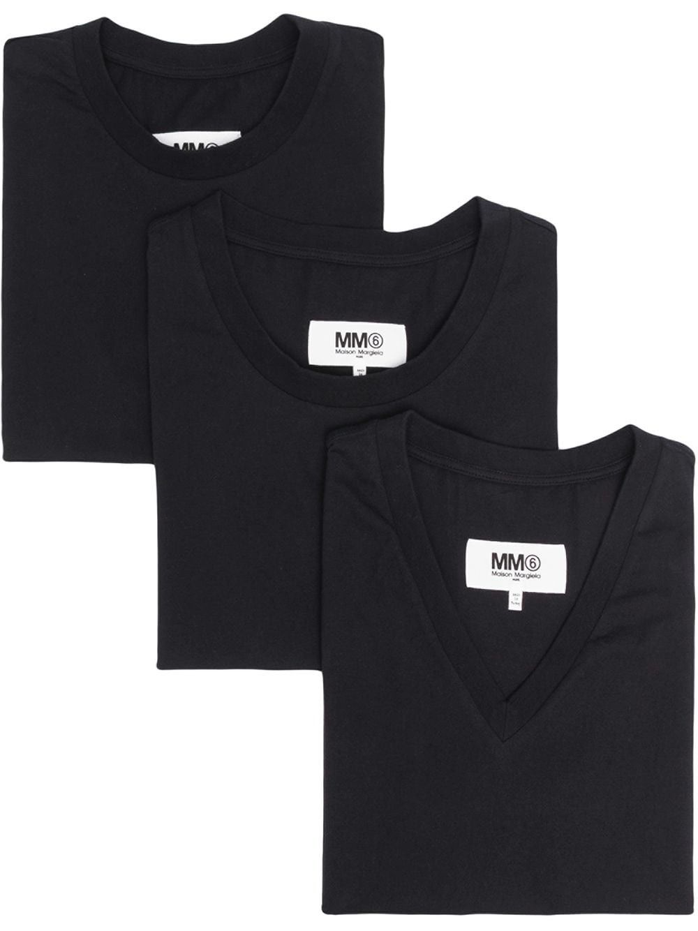 Maison Margiela MM6 Maison Margiela 3 Tee Pack (1416) Size US S / EU 44-46 / 1 - 5 Thumbnail