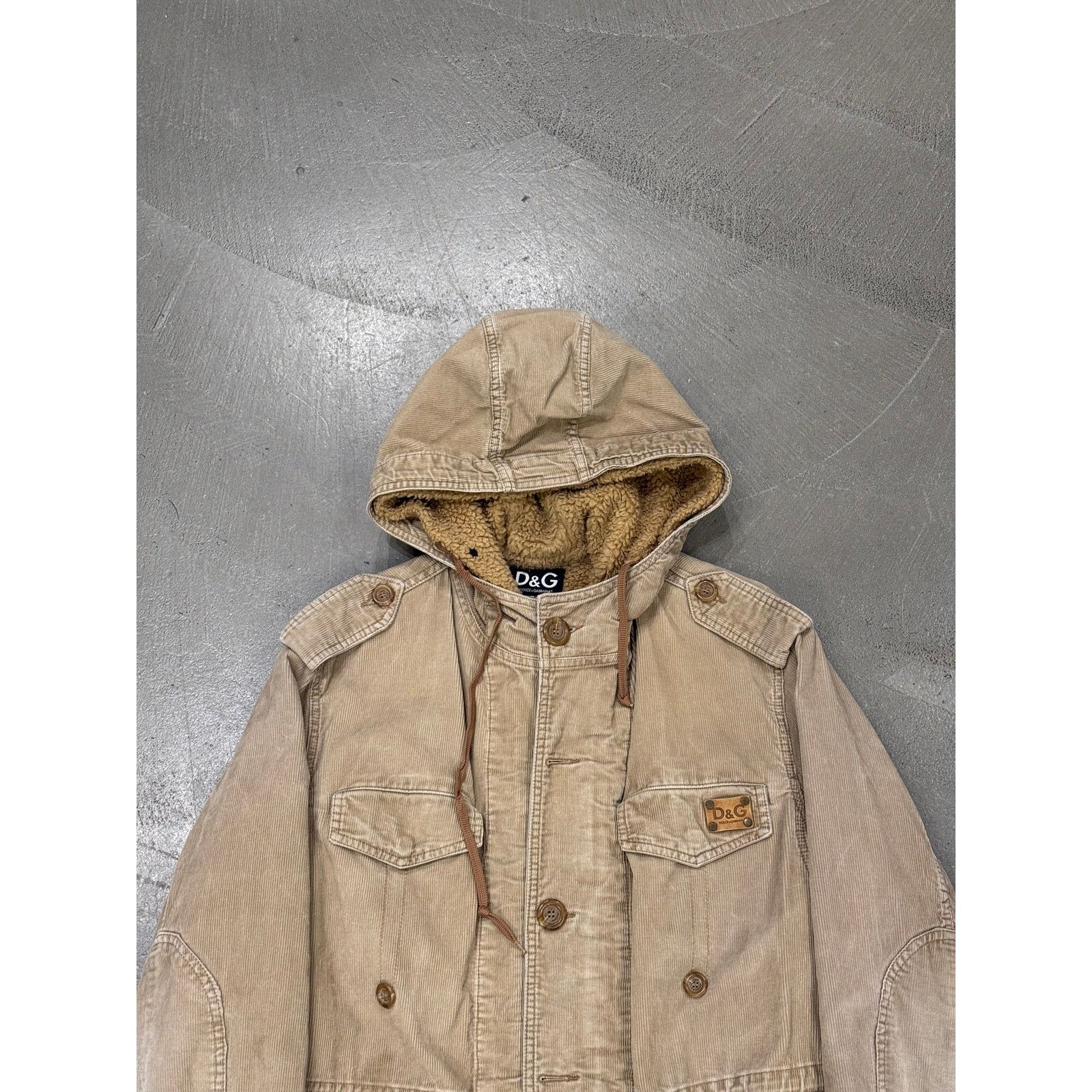 Dolce & Gabbana 2000s Dolce & Gabbana sherpa-lined military parka Size US M / EU 48-50 / 2 - 2 Thumbnail