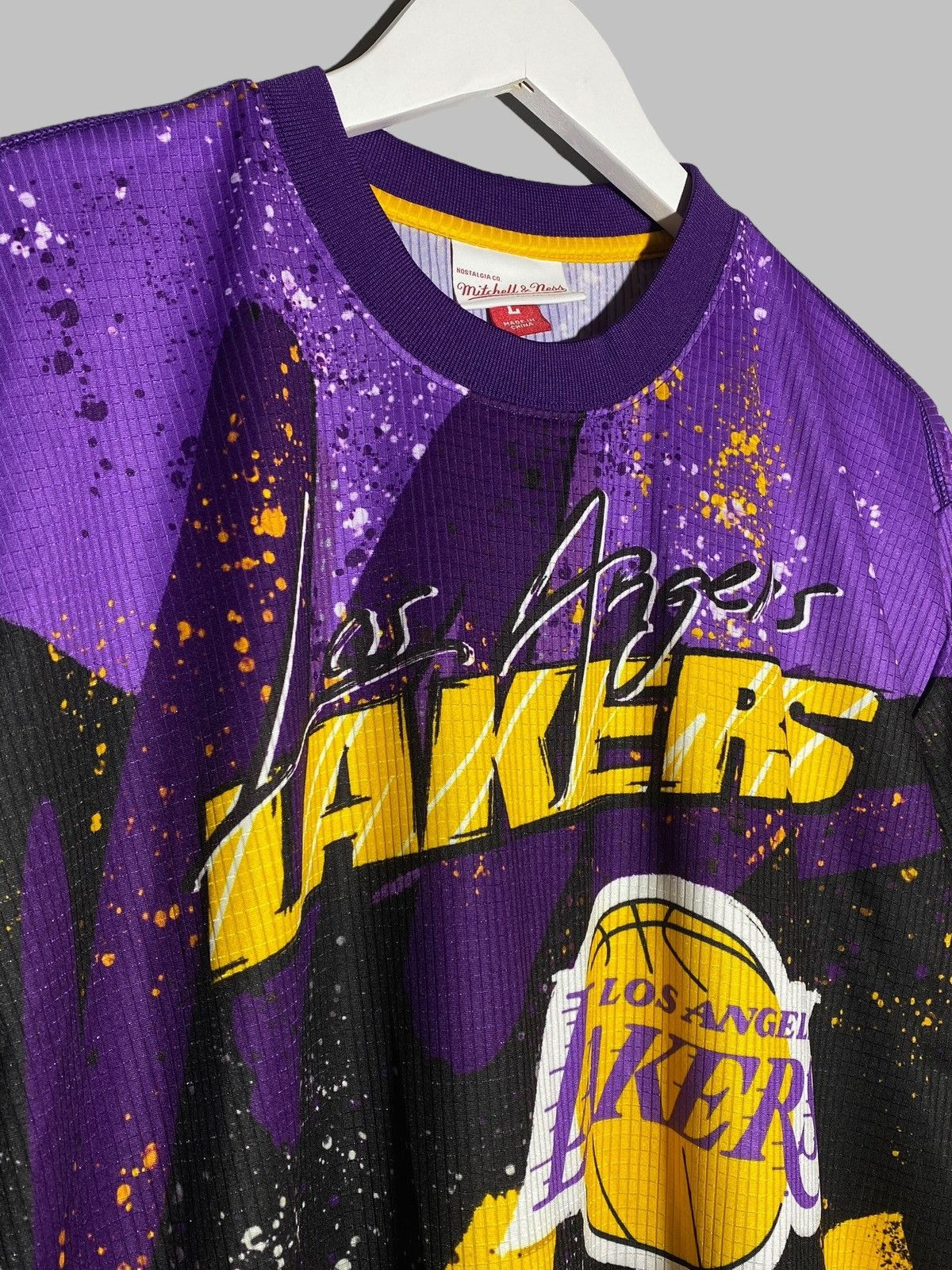 Mitchell & Ness 🔥 Y2K LAKERS MITCHELL & NESS LONGSLEEVE KOBE SHAQ DRIP Size US L / EU 52-54 / 3 - 5 Thumbnail