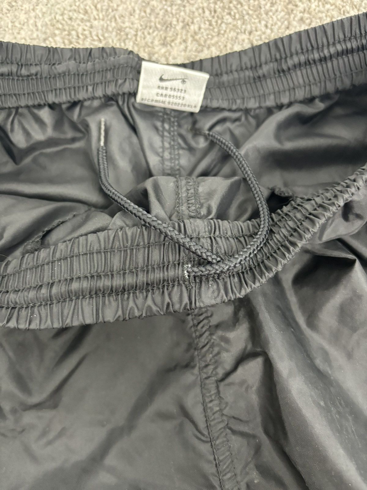 Nike × Vintage Vintage 90s black nike track pants Size US 30 / EU 46 - 8 Thumbnail