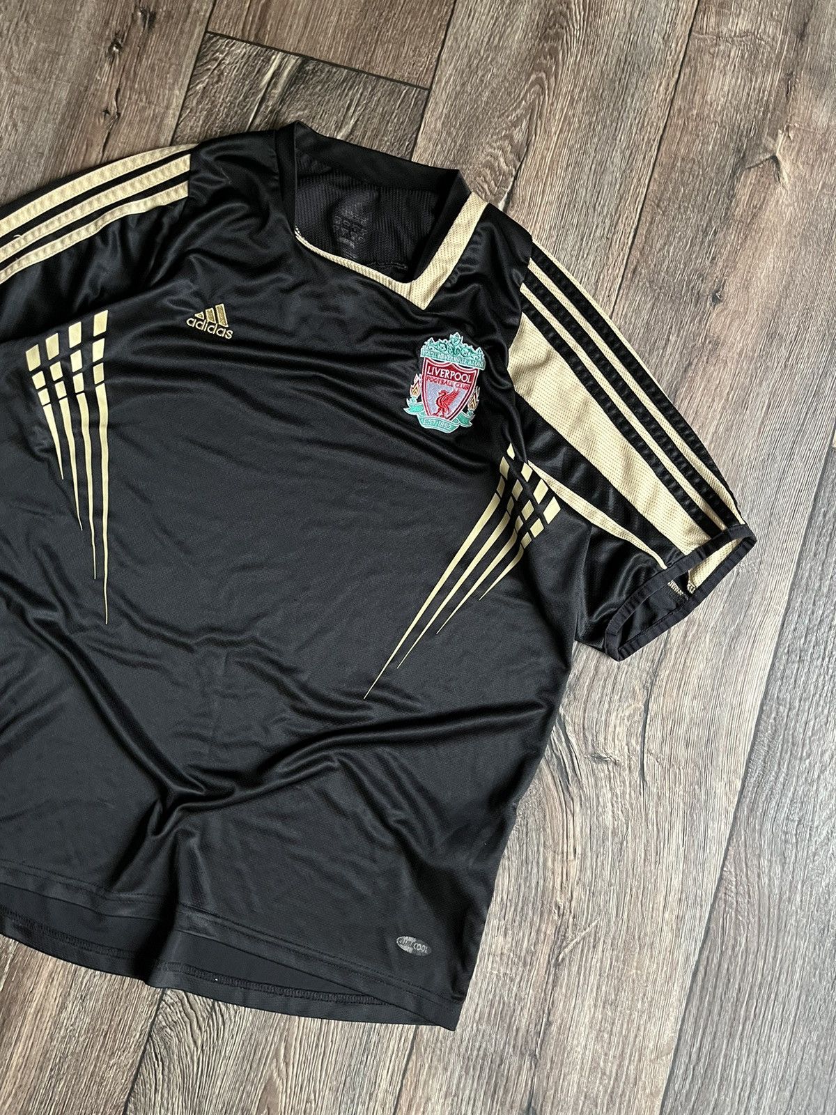 Adidas × Vintage Vintage Adidas Liverpool 2008/2009 Pre Match Training Jersey Size US M / EU 48-50 / 2 - 2 Thumbnail