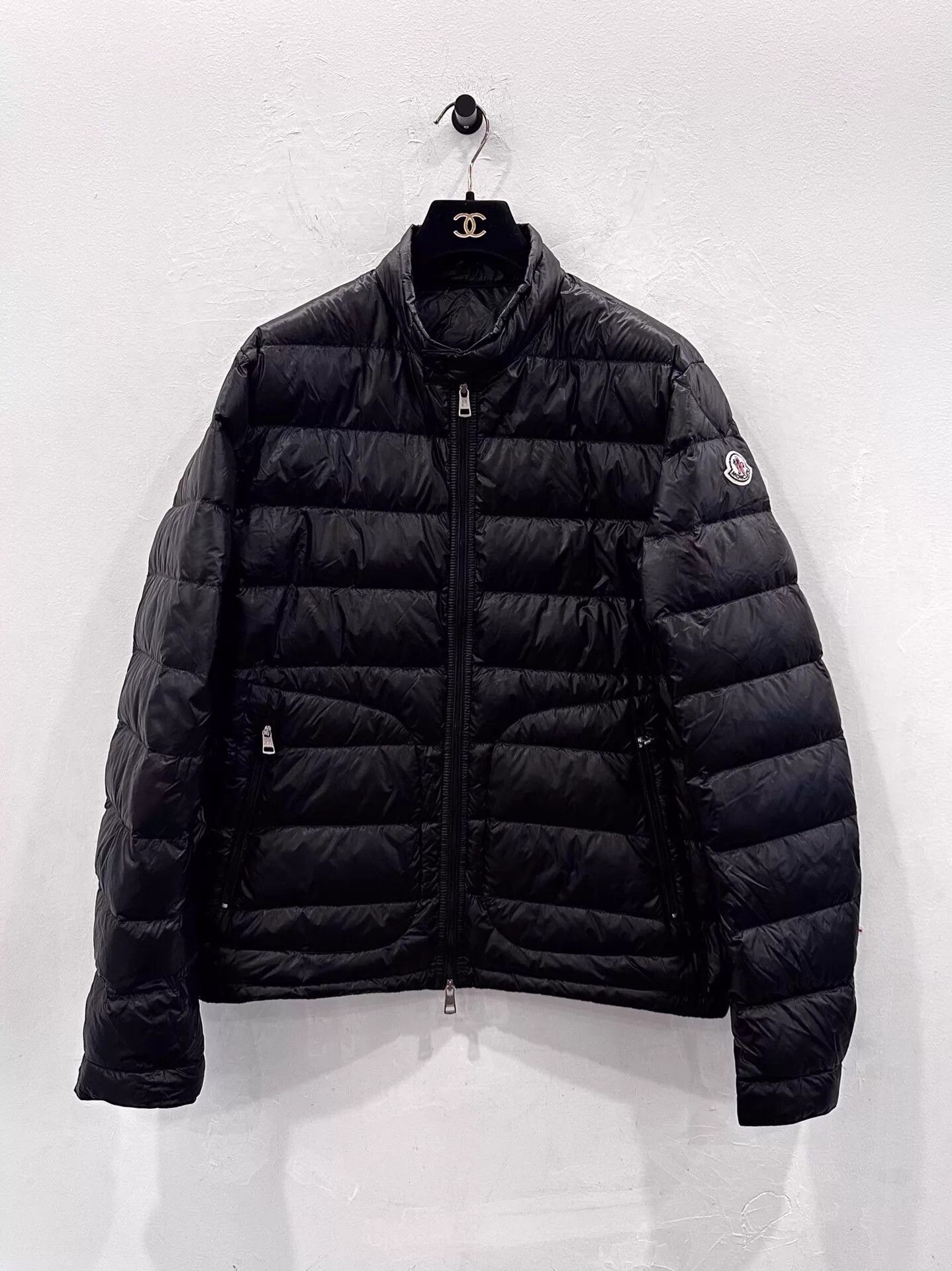 Moncler Moncler Acorus Side Logo Black Puffer Jacket 4 New Size S / US 4 / IT 40 - 1 Thumbnail