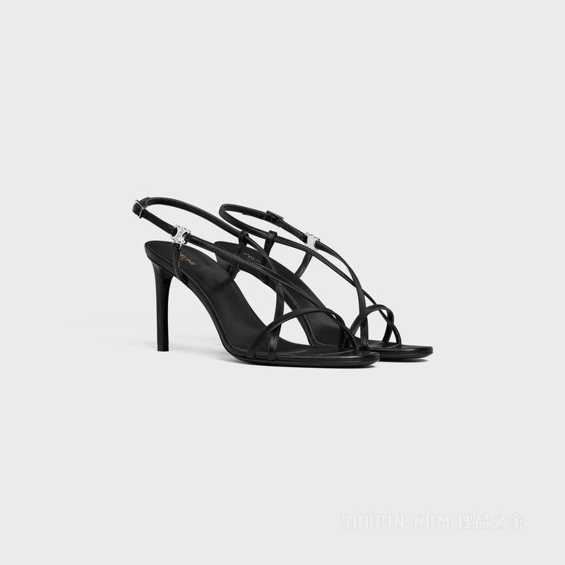 Celine o1bcso1str0625 358923958C Sandals in Black Size US 8 / IT 38 - 4 Thumbnail