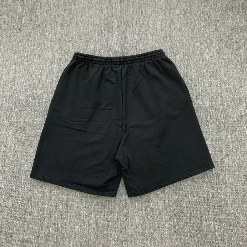 Balenciaga Balenciaga size M Black washed and worn-out embroidered lo Size US 27 - 2 Thumbnail