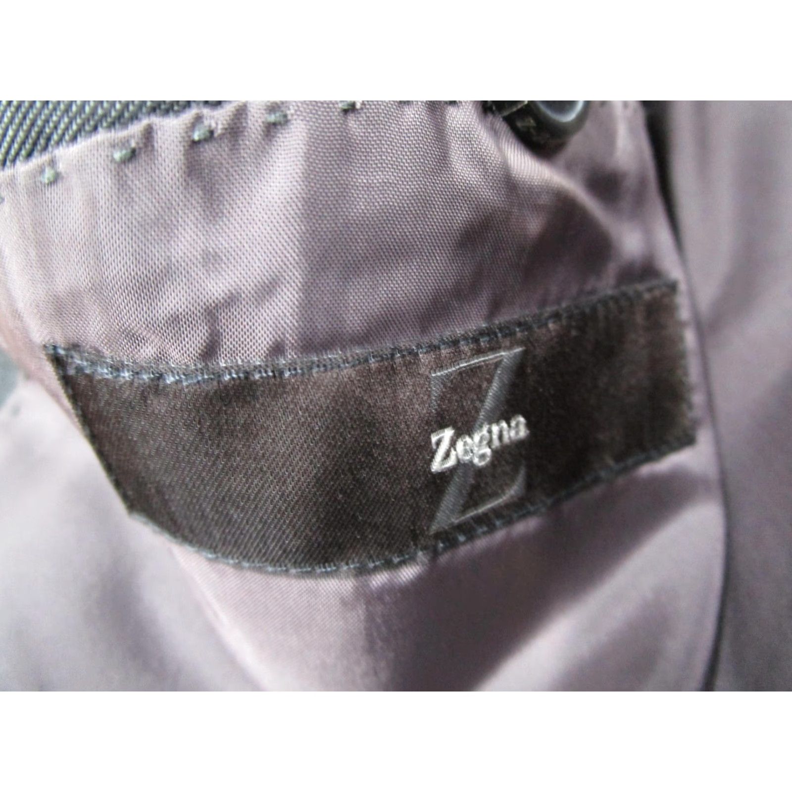 Ermenegildo Zegna Z Zegna Blazer 44R Mens Gray Wool Mohair Sport Coat Jacket City Tailored Size 54R - 2 Thumbnail