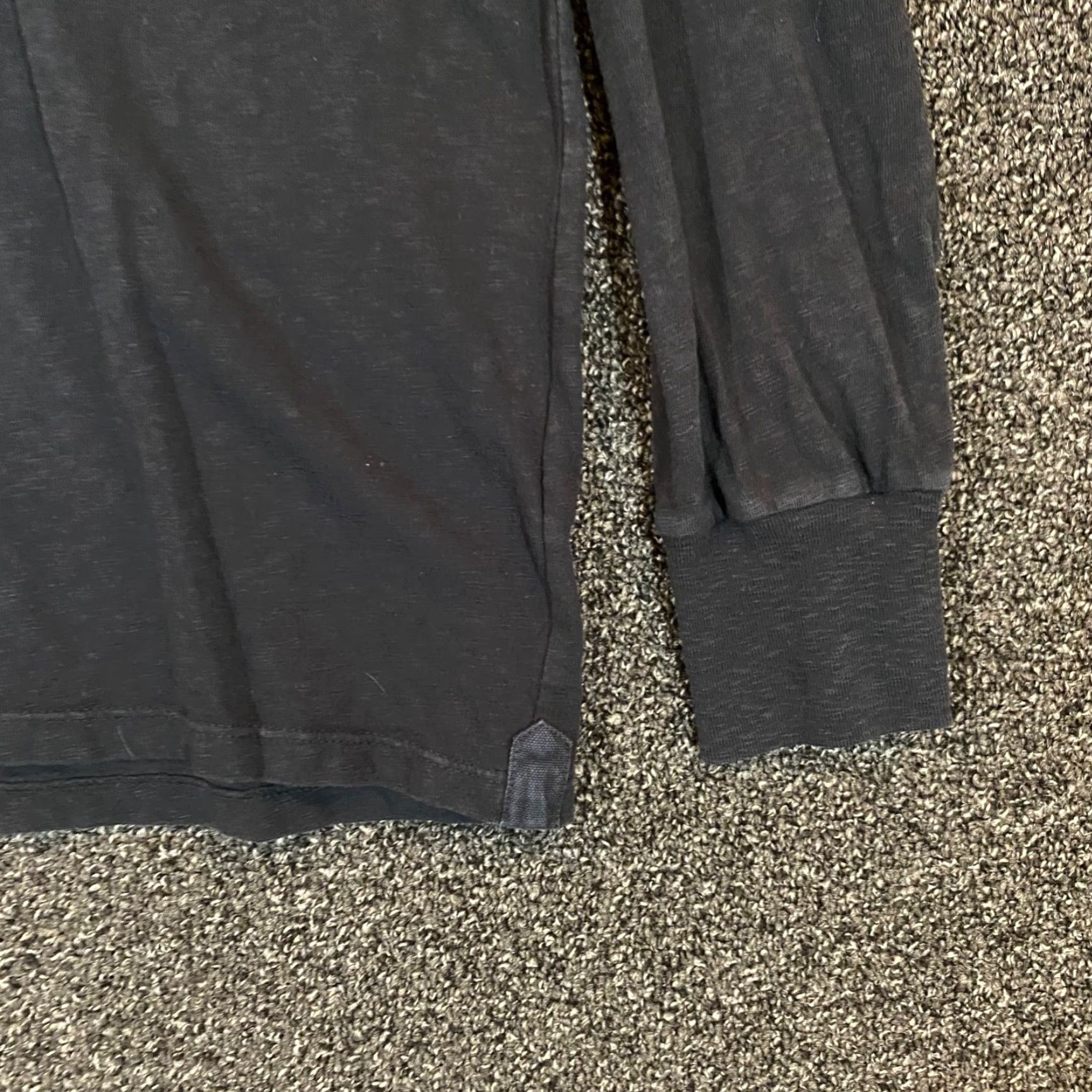 Vintage American Giant Shirt Mens Medium Faded Black Tee Long Sleeve Casual USA Made Size US M / EU 48-50 / 2 - 3 Thumbnail