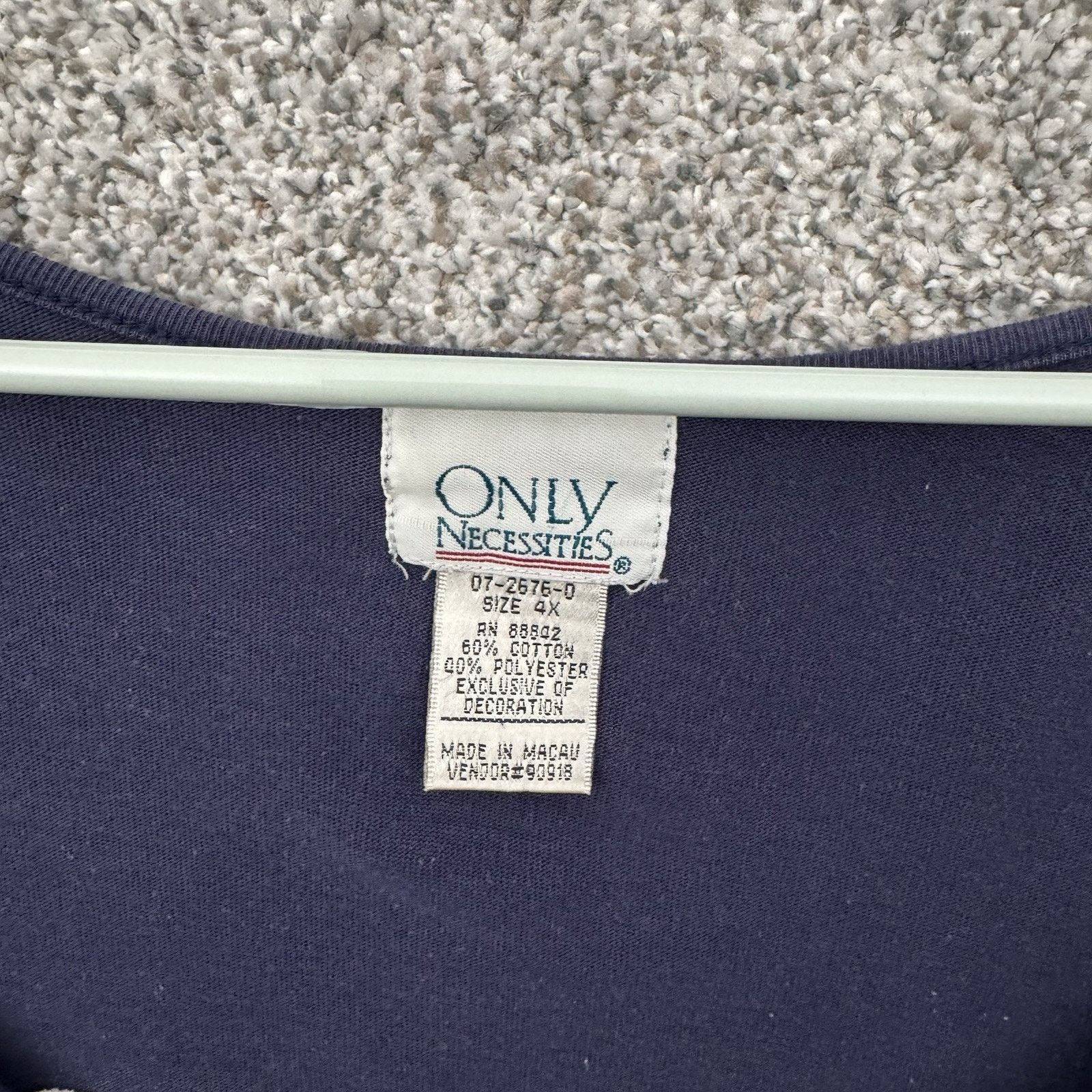 Other Henley Top Womens Plus 4X Romantic Grandmacore Cottagecore Size 4XL / US 24-26 - 6 Thumbnail