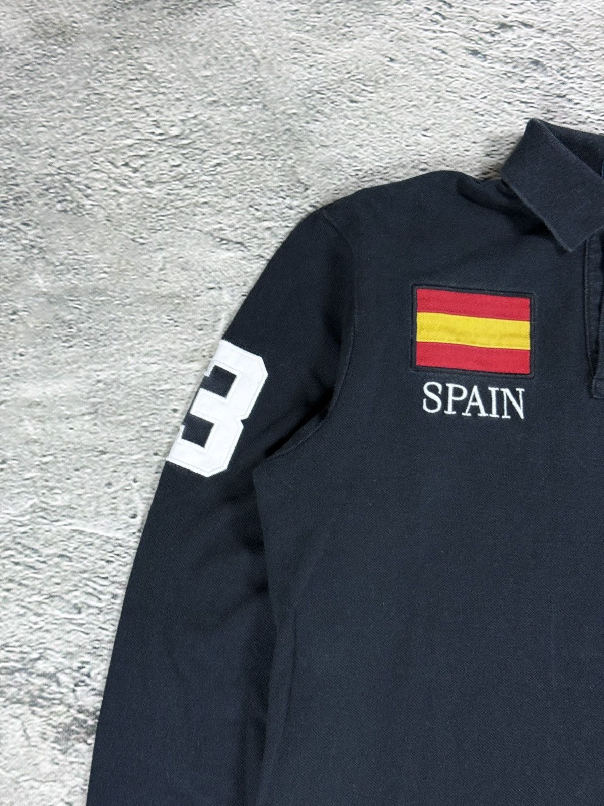 Ralph Lauren Chief Keef Polo Ralph Lauren black longsleeve Spain big pony Size US S / EU 44-46 / 1 - 2 Thumbnail