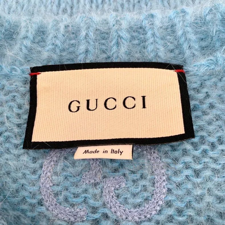 Gucci Gucci Blue horsehair knitted cardigan coat Size XS / US 0-2 / IT 36-38 - 6 Thumbnail