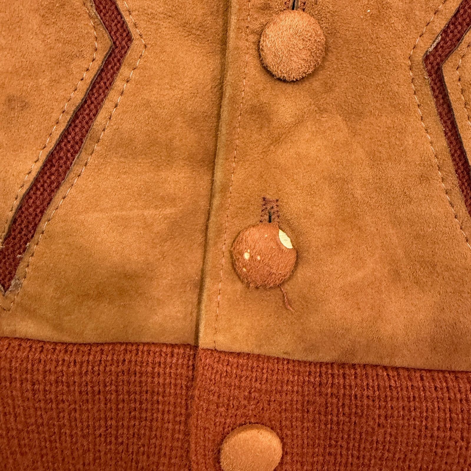 Vintage Vintage Sportswear Cardigan Sweater Men's Small Orange 60s Size US S / EU 44-46 / 1 - 4 Thumbnail