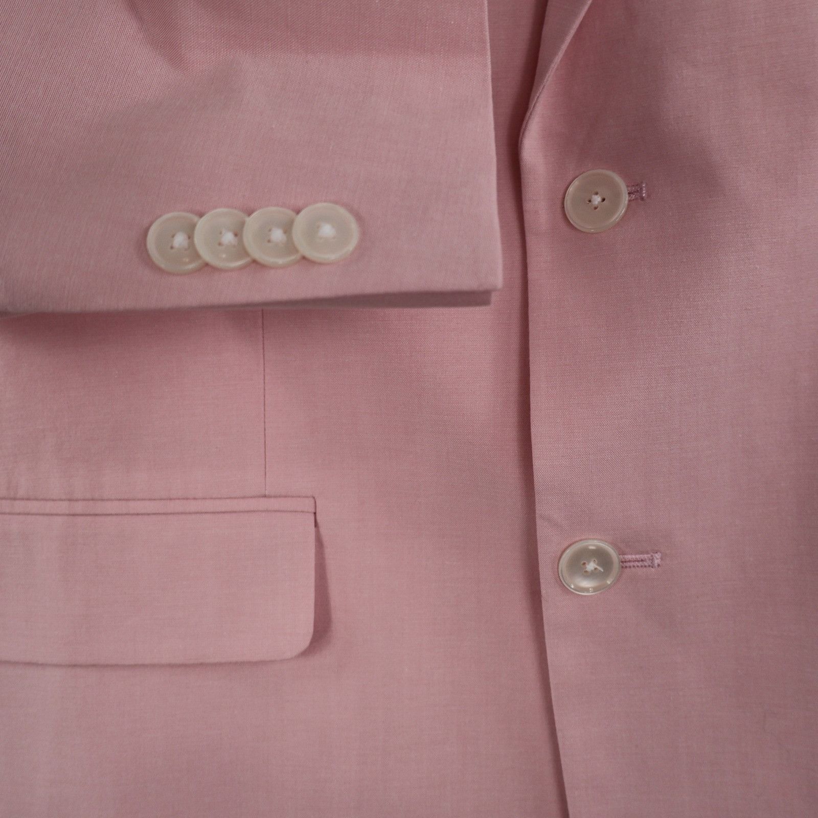 Tommy Hilfiger Tommy Hilfiger Modern Fit Flex Suit Jacket Mens 40L Pink Size 40L - 9 Thumbnail