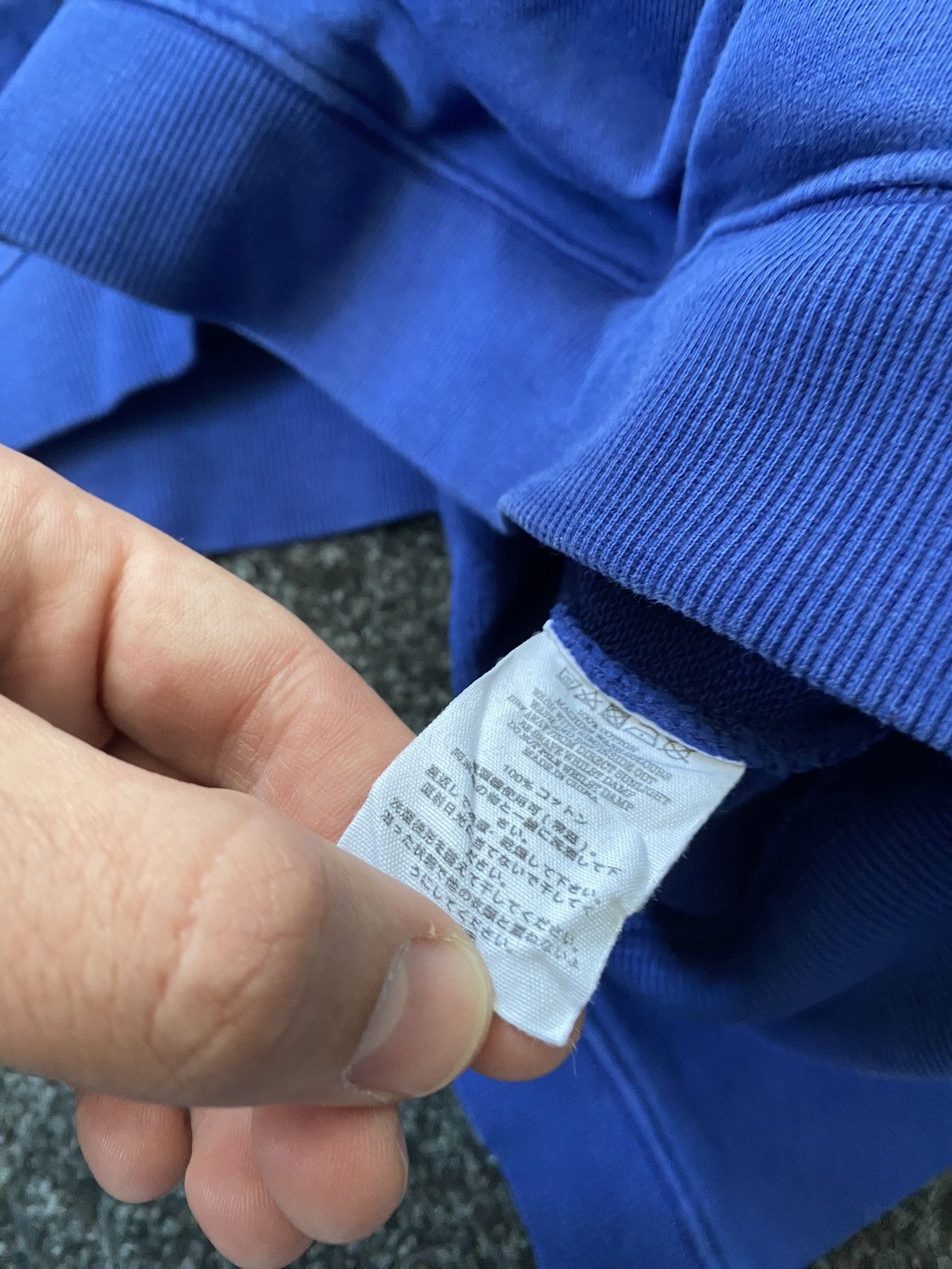 Vintage × YMC YMC Oversized Womens Blue Sweatshirt Large Rare yeezy Size L / US 10 / IT 46 - 3 Thumbnail