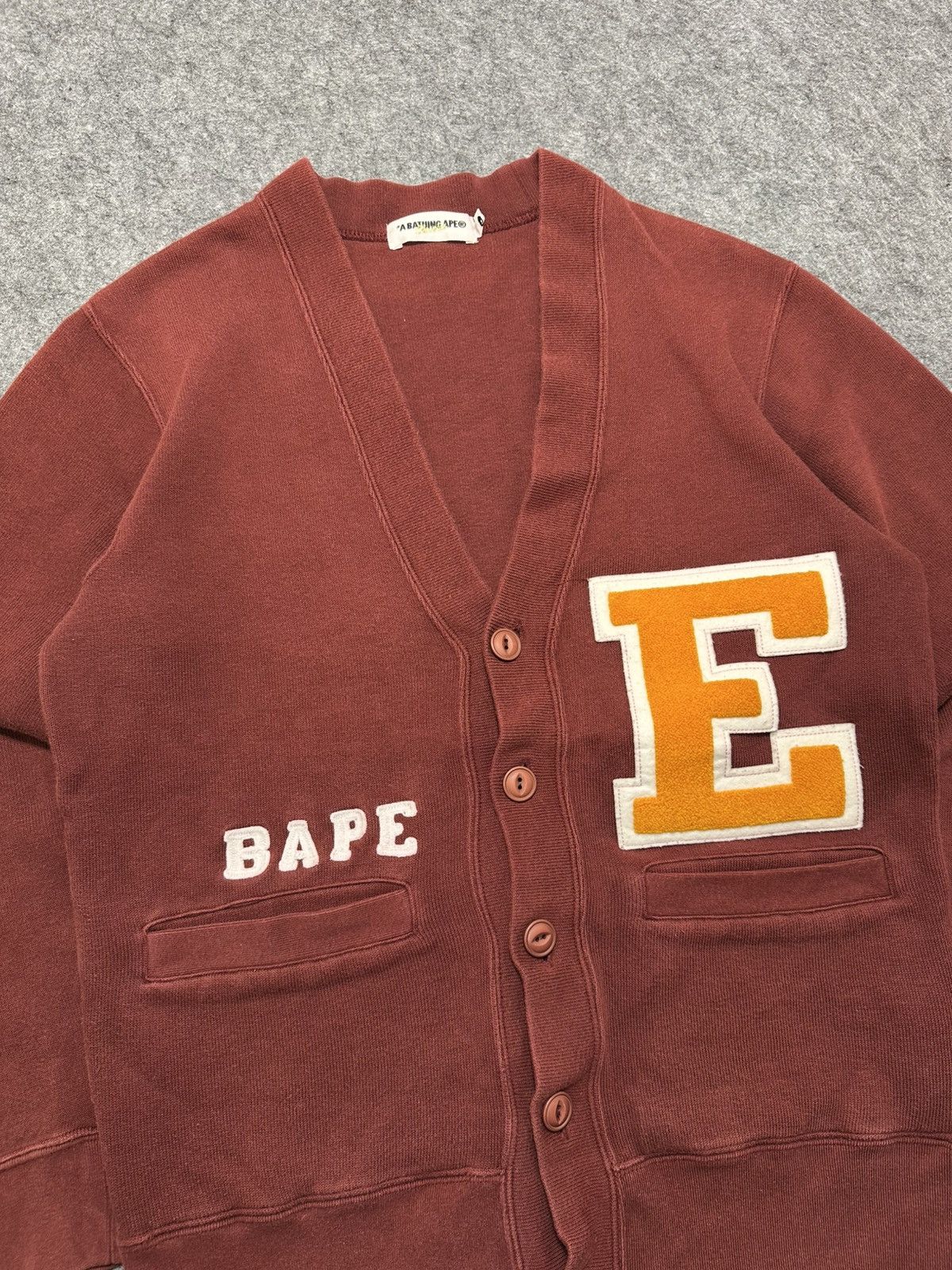 Bape Vintage A Bathing Ape (E) Burgundy Size US M / EU 48-50 / 2 - 2 Thumbnail
