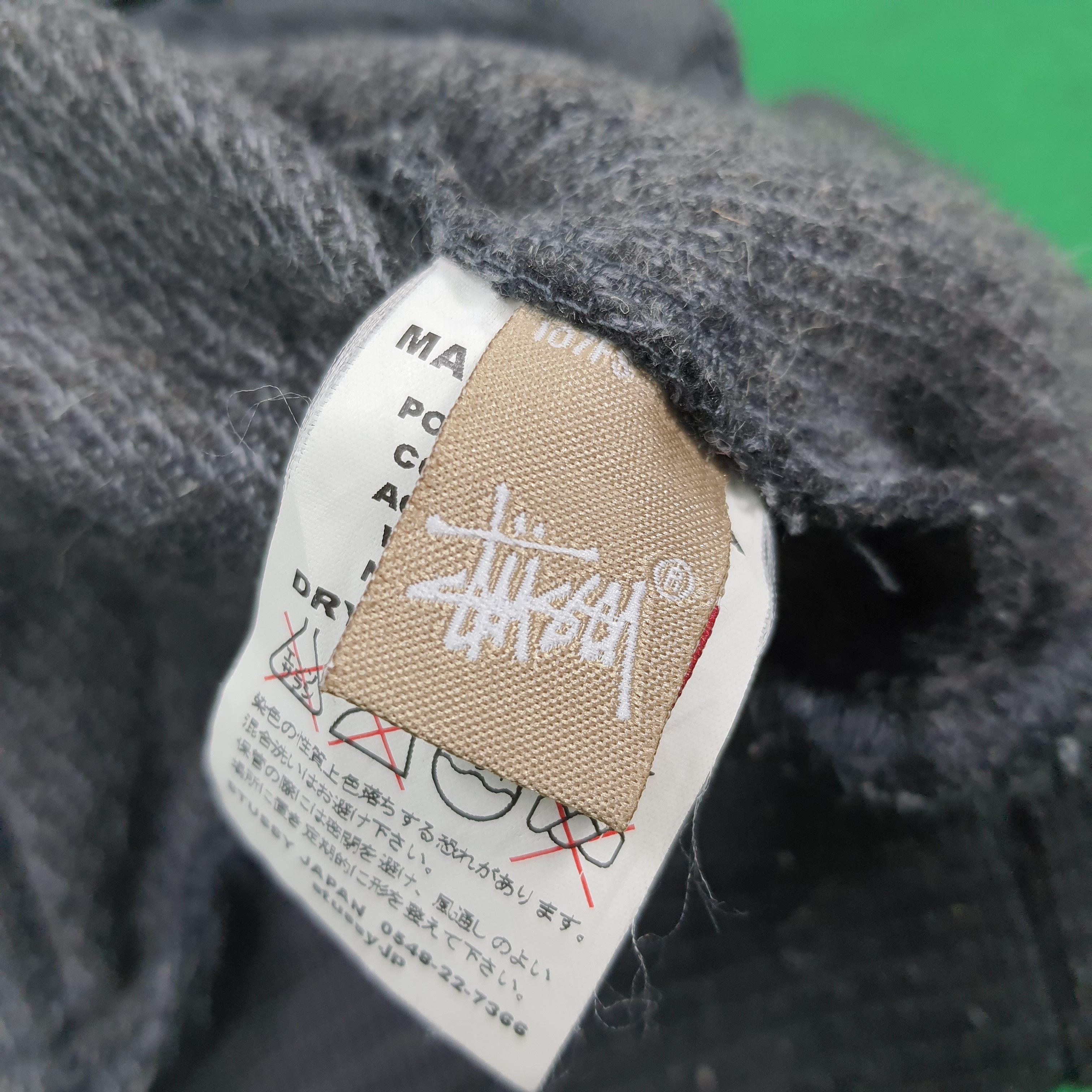 Stussy Vintage Stussy Japan Tweed Knit Breasted Peacoat C309N6 Size US XS / EU 42 / 0 - 11 Thumbnail