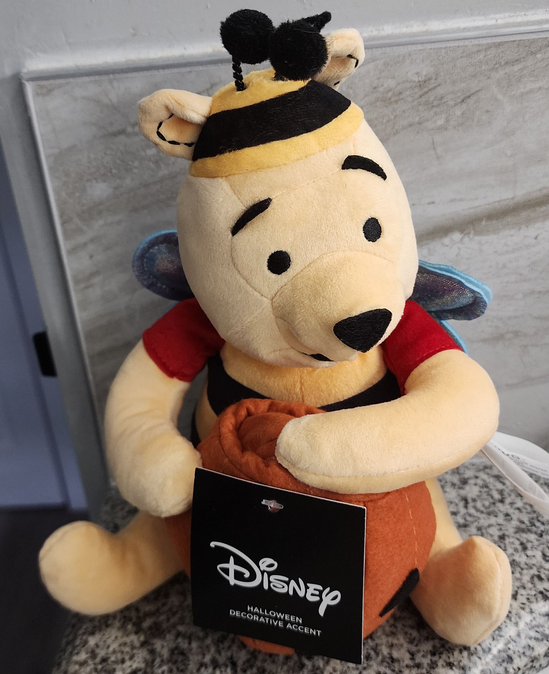 Disney NWT Disney Winnie-The-Pooh Halloween Plush Decor Celebrate Size ONE SIZE - 1 Thumbnail