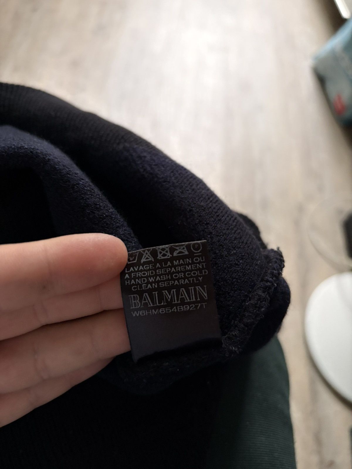 Balmain Balmain checkered Sweater W/ Silver Buttons Size US M / EU 48-50 / 2 - 6 Thumbnail