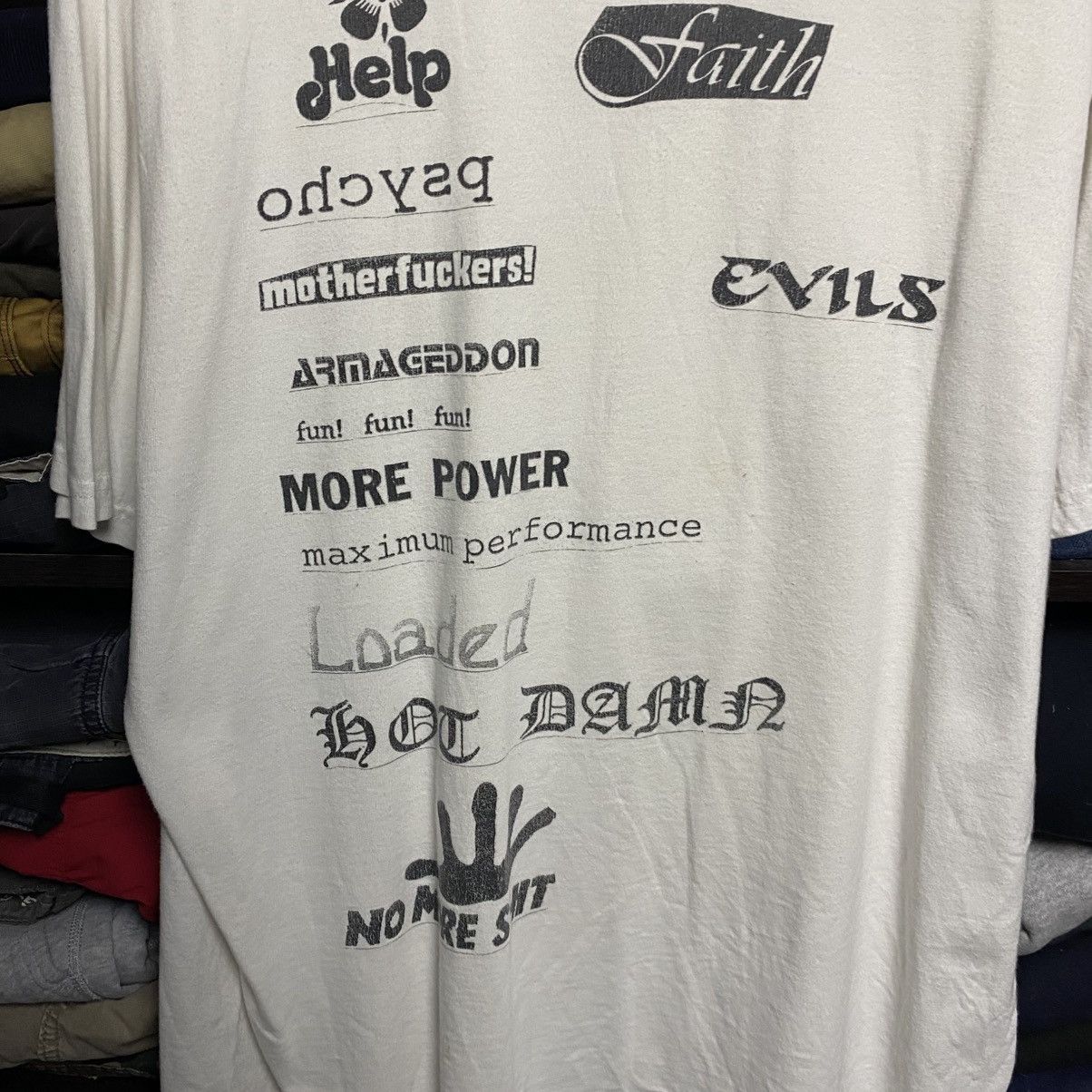 Supreme Luxury Supreme Big Graphic logo y2k opium rare tee size XL Size US XL / EU 56 / 4 - 13 Thumbnail