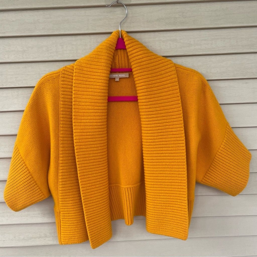 Michael Kors Michael Kors Collection Crop Sweater Cashmere/Wool Size XS Size XS / US 0-2 / IT 36-38 - 5 Thumbnail