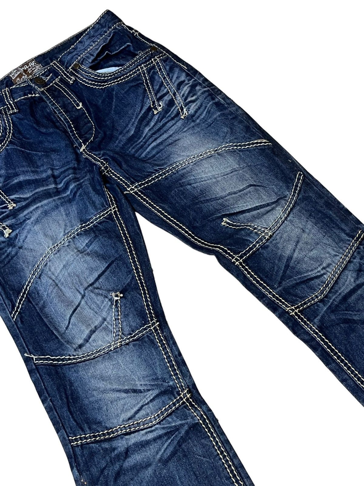 Japanese Brand SICK🔥JAPANESE BRAND REG 98-86 STYLE JEANS Size US 32 / EU 48 - 3 Thumbnail