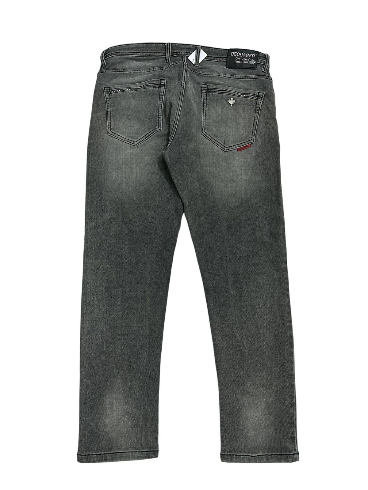 GOA Dsquared2 Washed Grey Jeans Amiri Junya Watanabe Style Jeans Size US 36 / EU 52 - 5 Thumbnail