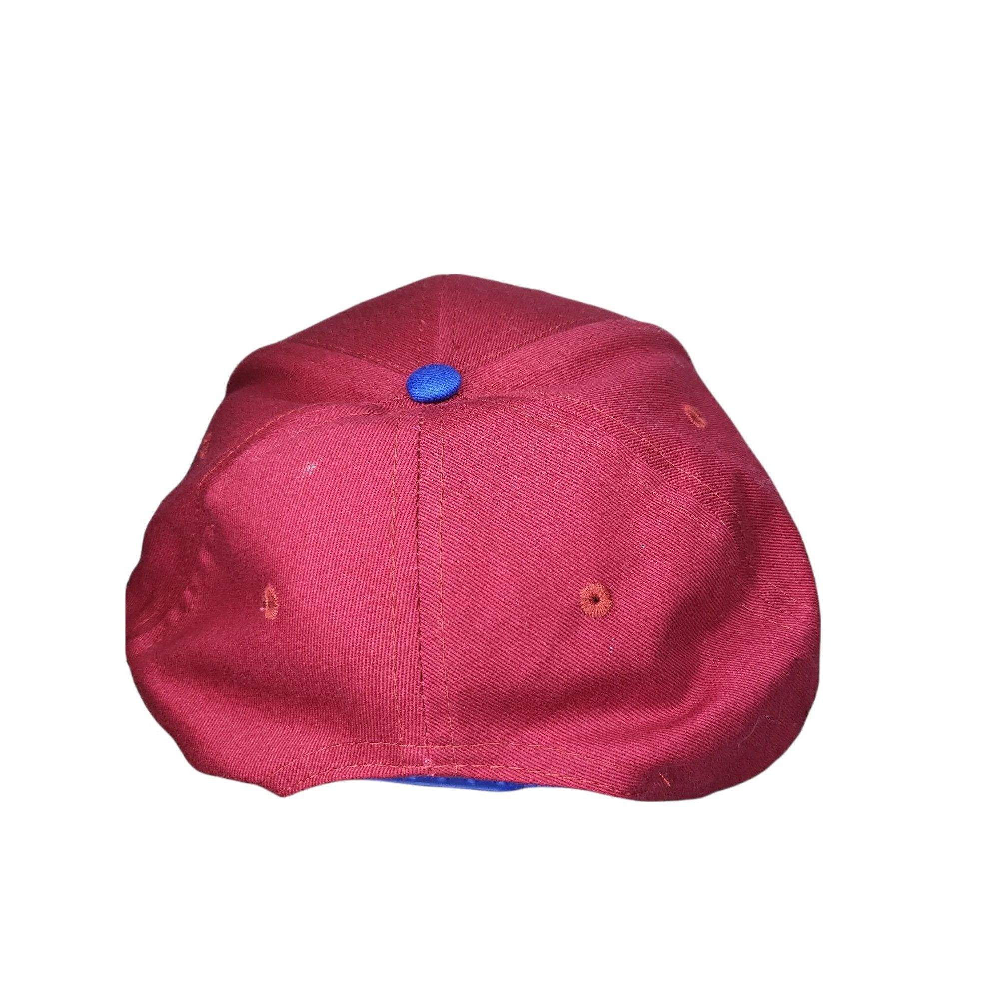 Chelsea Soccer FC Barcelona Snapback Hat Maroon Blue Logo Embroidered Casua Size ONE SIZE - 3 Thumbnail