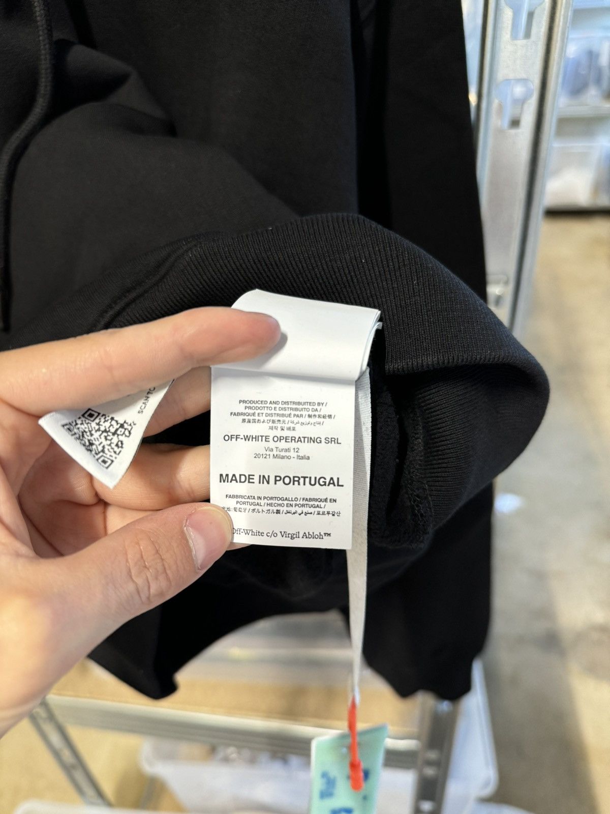 Off-White Off-White Caravaggio Crowning Hoodie NEW 800$ Size US S / EU 44-46 / 1 - 7 Thumbnail