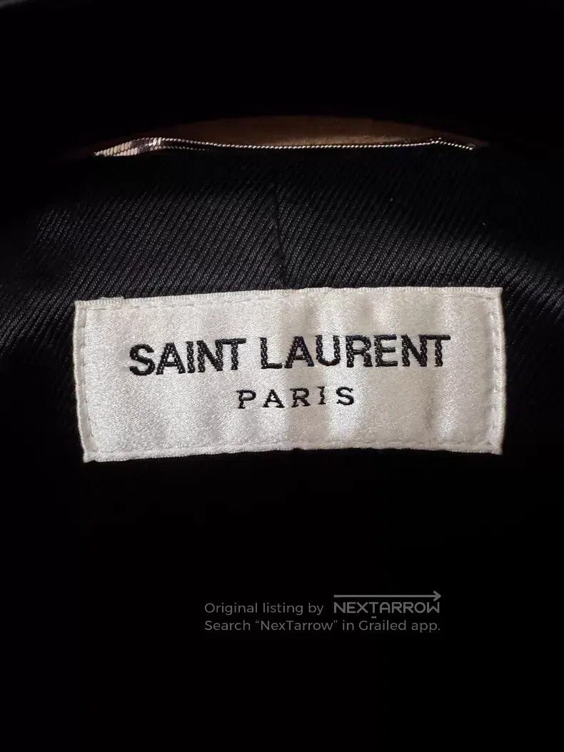 Saint Laurent Paris Saint Laurent Paris Brown Nine Button Cowhide Suede Jacket Size US S / EU 44-46 / 1 - 5 Thumbnail