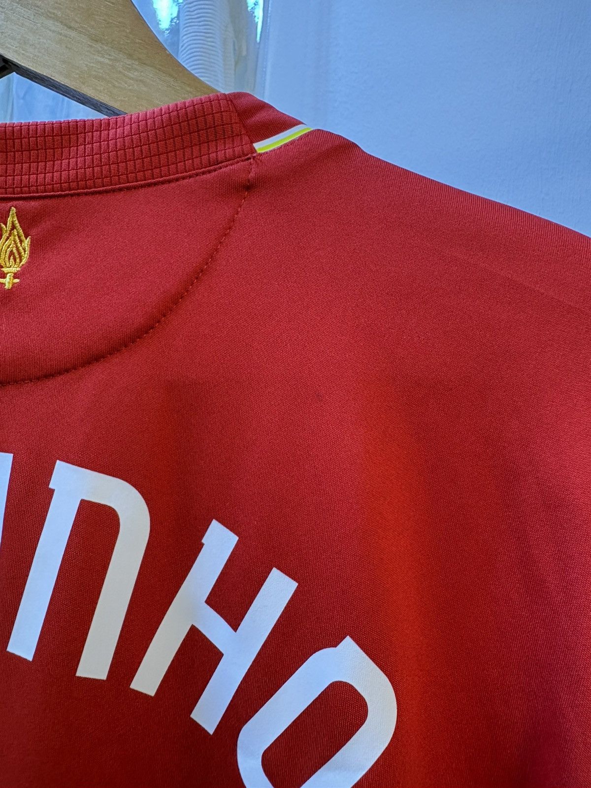 New Balance 2014 Liverpool FC Home Kit COUTINHO 10 Size US XL / EU 56 / 4 - 12 Thumbnail