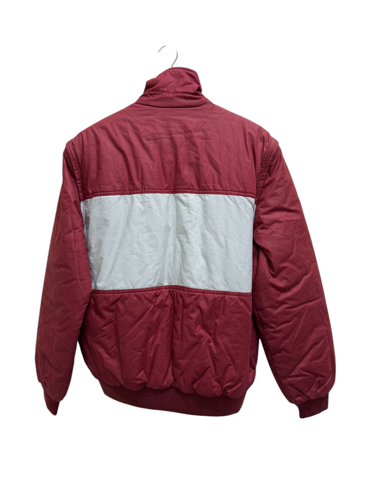 Puma × Vintage Vintage 90s Puma Convertiable Sleeve Bomber Jacket Size US M / EU 48-50 / 2 - 2 Thumbnail