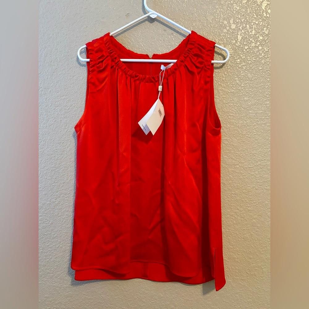 Hugo Boss Hugo Boss NEW WITH TAGS! Red Tank Blouse Size XL / US 12-14 / IT 48-50 - 1 Thumbnail