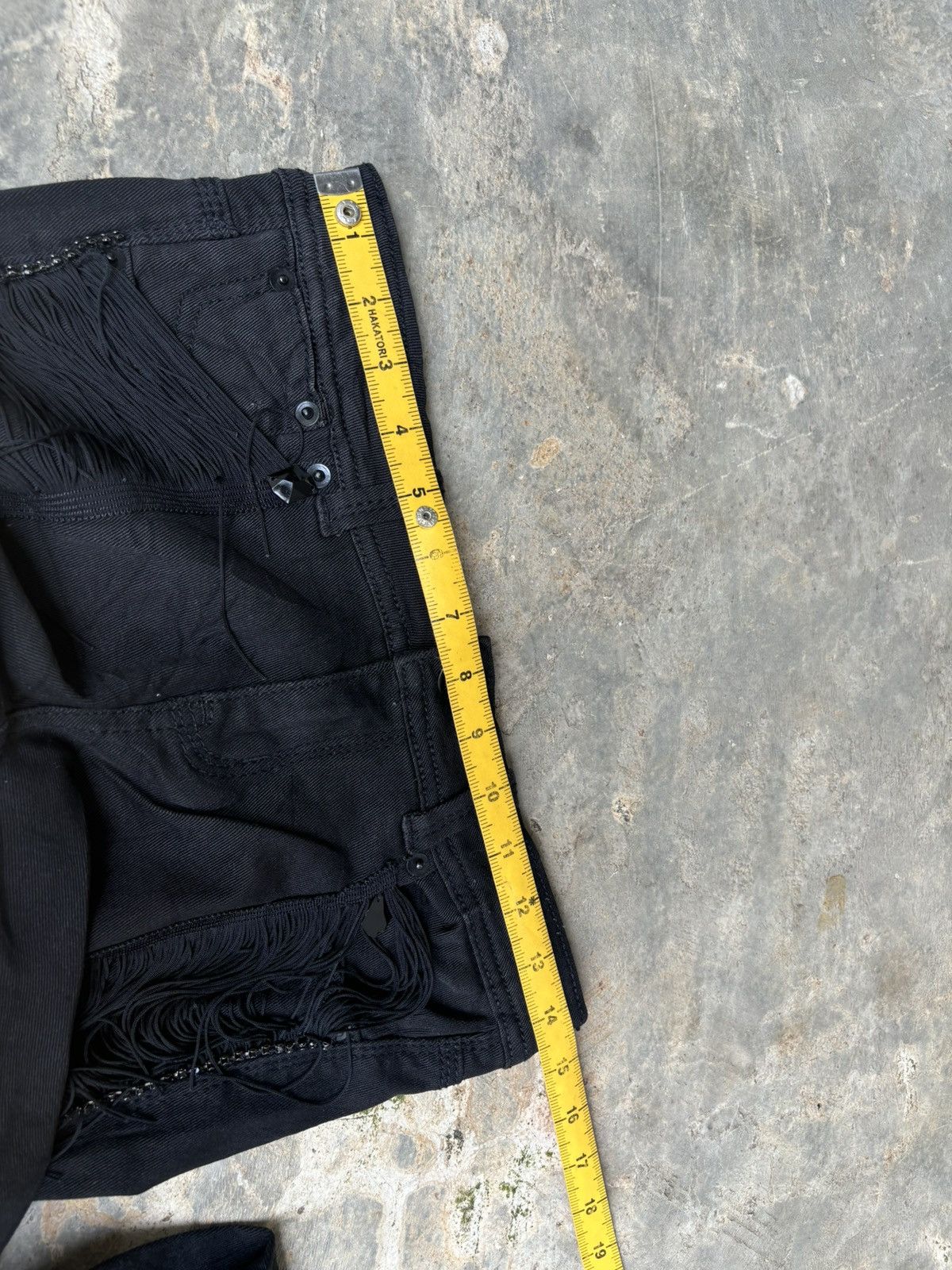 If Six Was Nine Y2k Huang Chu Chi Ifsixwasnine Lgb Punk Style Pants Size 29" - 12 Thumbnail