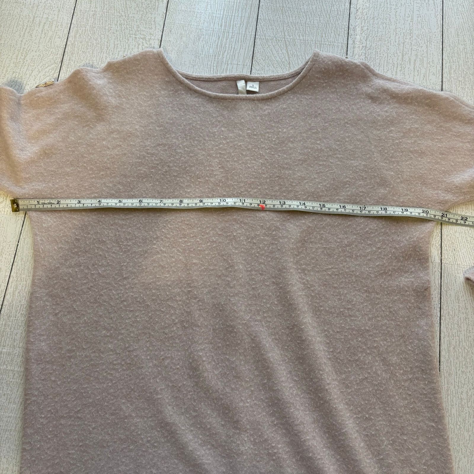 Other LC Lauren Conrad Soft Pink Cold Shoulder Tunic Sweater Sz S Size S / US 4 / IT 40 - 5 Thumbnail