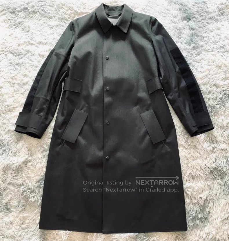 Jil Sander Jil Sander size 48 Runway Thick Nylon Trench Coat Overcoat Size US M / EU 48-50 / 2 - 1 Thumbnail