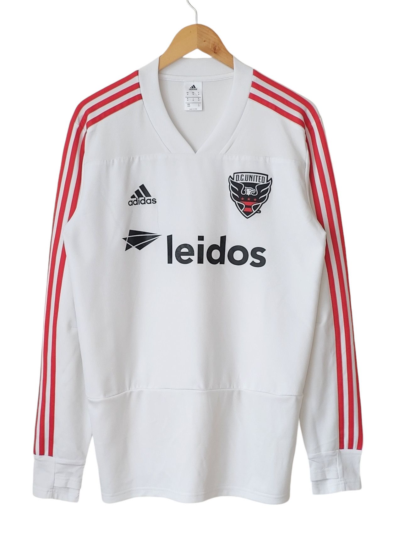 Adidas DC United Sample Adidas 2017 Longsleeve Jersey Size US M / EU 48-50 / 2 - 1 Thumbnail