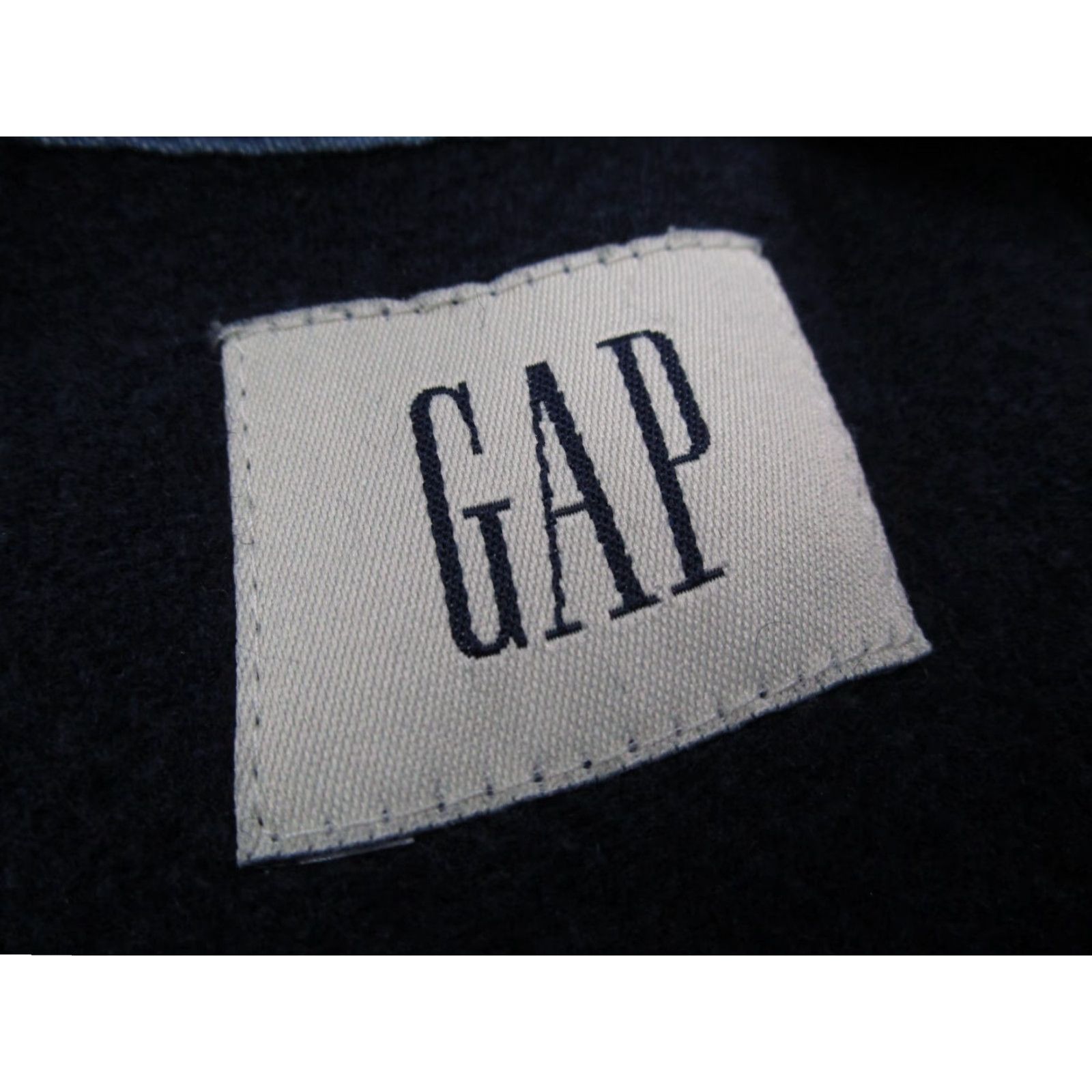 Gap Vintage Gap Men’s Small Blue Plaid Wool Blend Button-Up Shirt 90s Retro Casual Long Sleeve Size US S / EU 44-46 / 1 - 2 Thumbnail