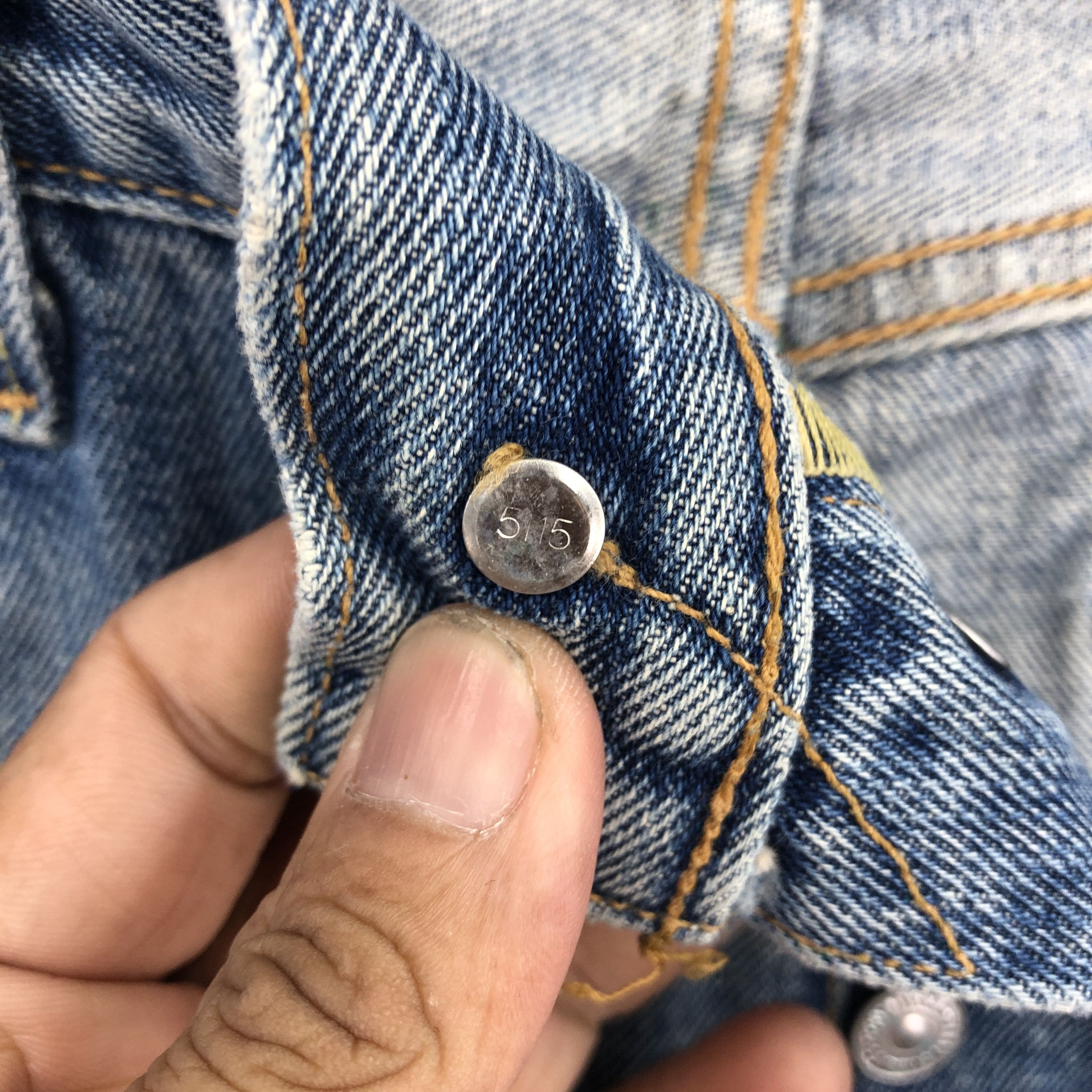 Levi's Vintage Levis 501 Jeans Levi's Faded Distresses Denim Size US 34 / EU 50 - 6 Thumbnail