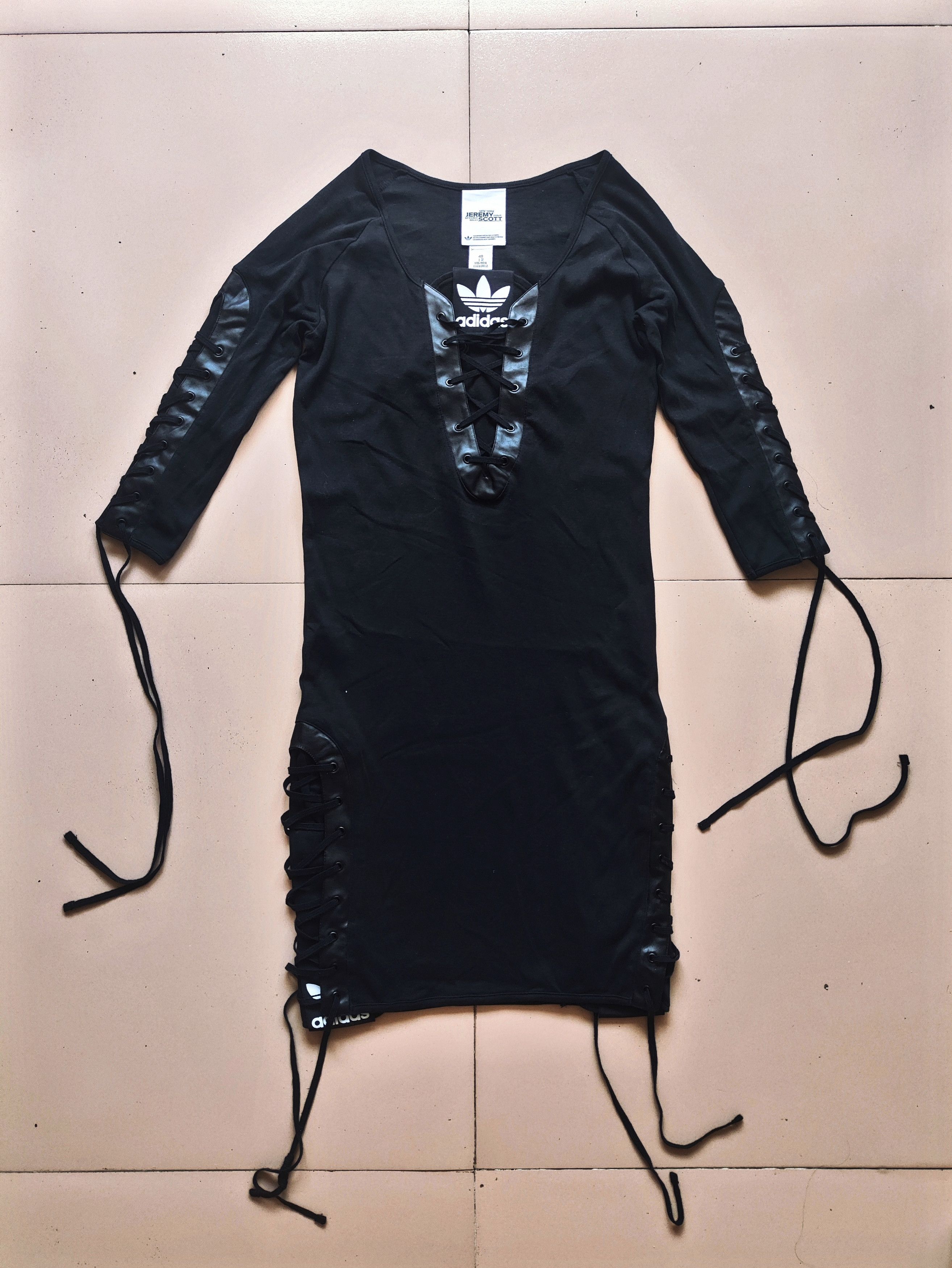 Adidas × Jeremy Scott Jeremy Scott FW10 strap croset dress Size S / US 4 / IT 40 - 1 Thumbnail