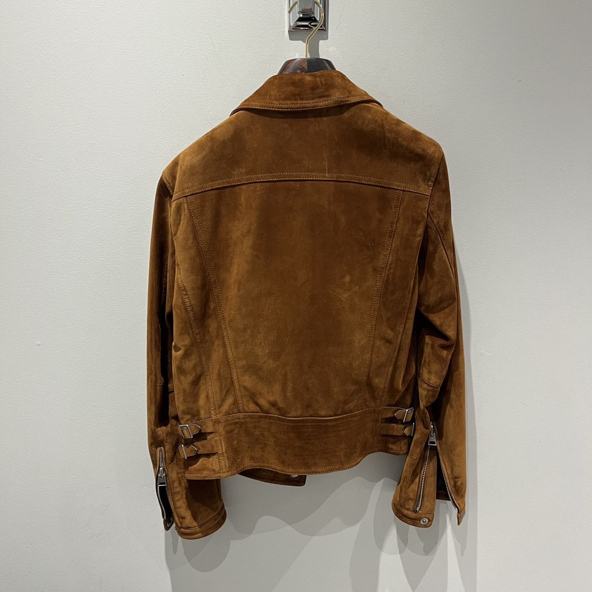 Tom Ford Tom Ford Suede Biker Jacket in Medium Size US M / EU 48-50 / 2 - 2 Thumbnail