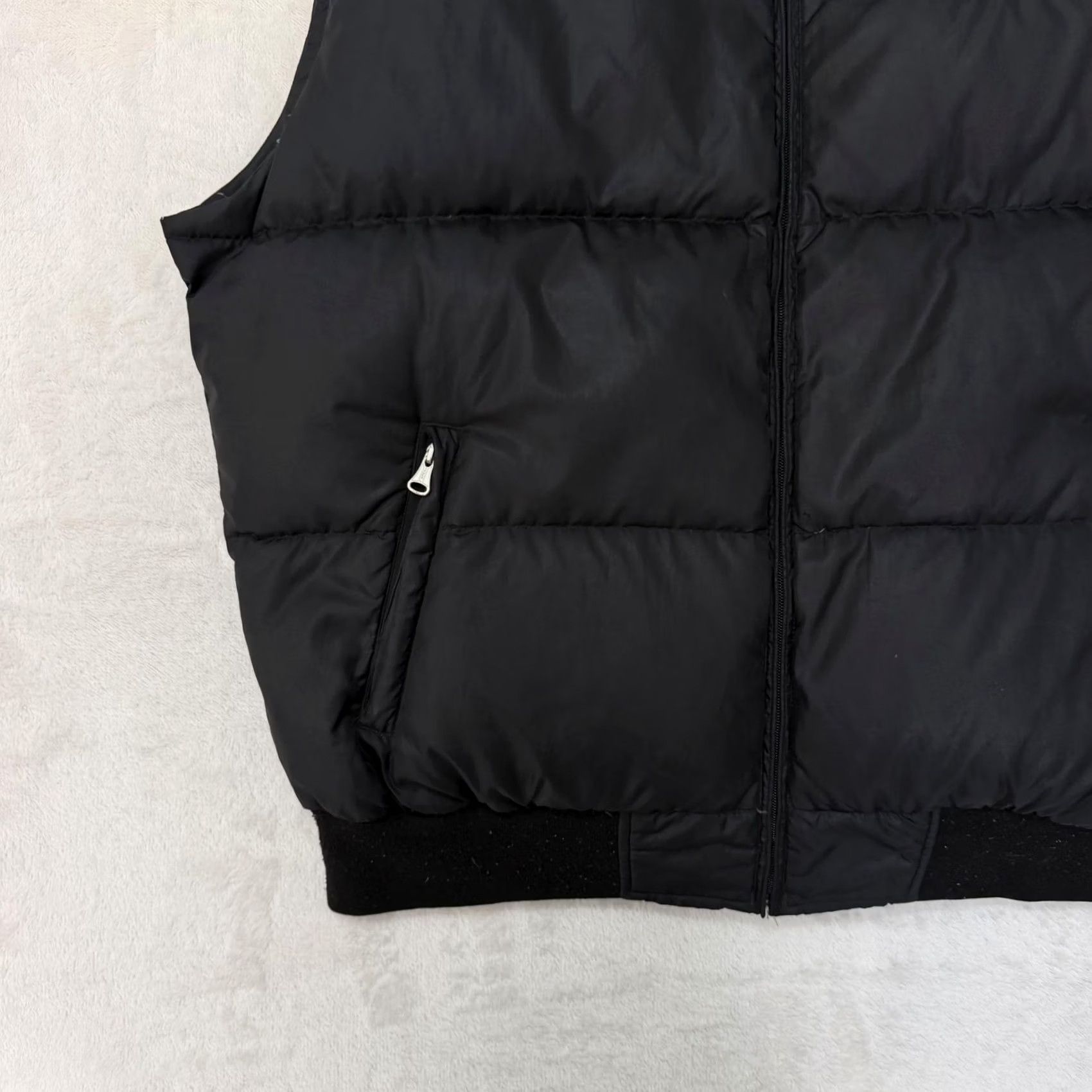 Ralph Lauren Ralph Lauren Polo Jeans Puffer Vest Mens 3XL Black Full Zip Quilted Padded Insulated Zip Vest Mens Black Size US XXL / EU 58 / 5 - 6 Thumbnail