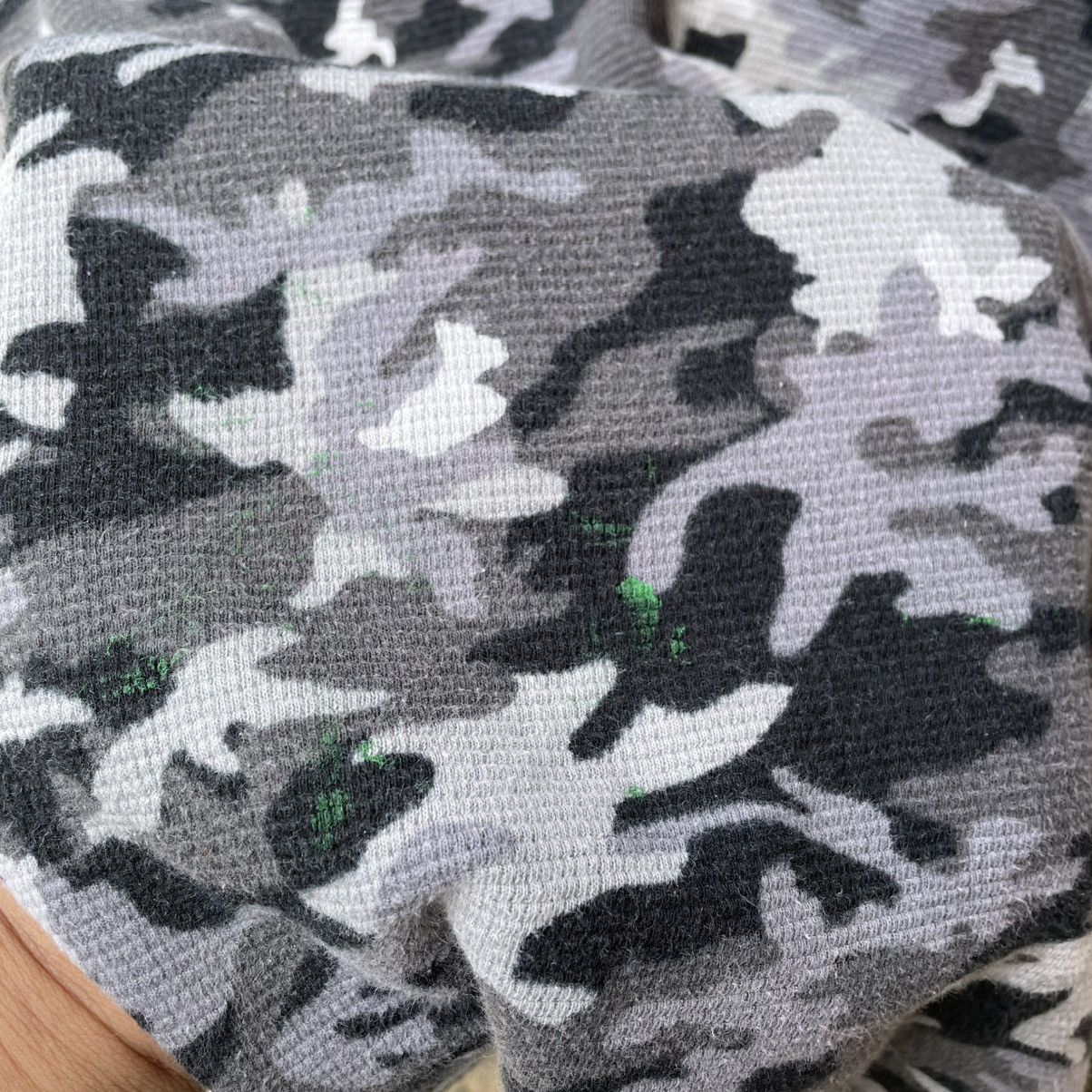 Polo Ralph Lauren × Ralph Lauren × Vintage 🔥Polo Ralph Lauren Small Pony Camo Design Waffle Shirts Size US M / EU 48-50 / 2 - 9 Thumbnail